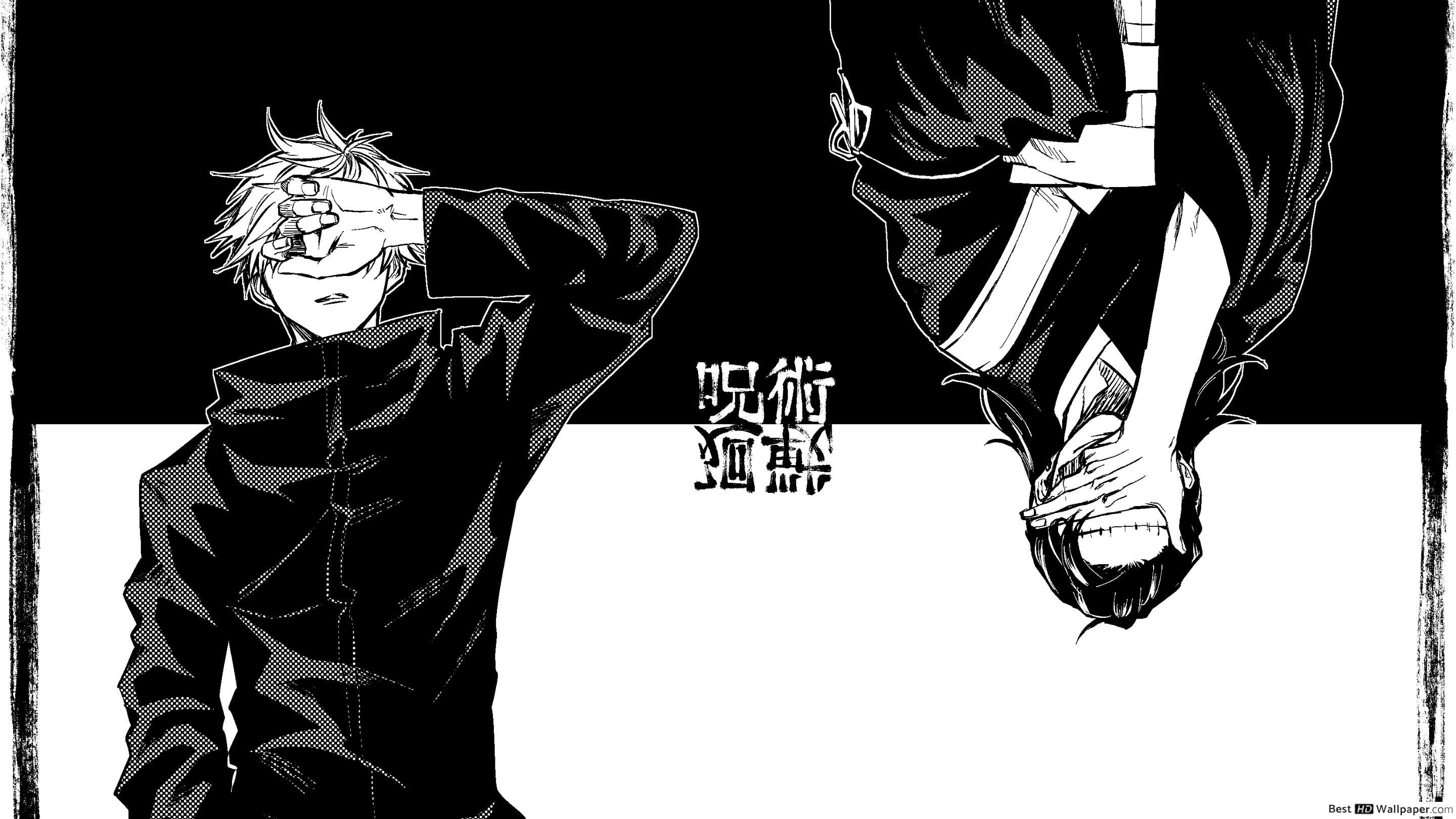 2880x1620 Jujutsu Kaisen Gojo & Getou Suguru HD wallpaper download, Desktop