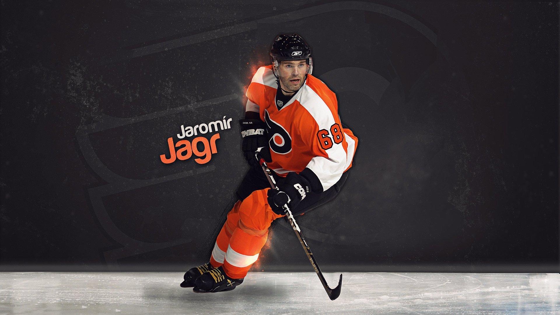 1920x1080 NHL Philadelphia Flyers Jaromir Jagr wallpaper 2018 in Hockey, Desktop