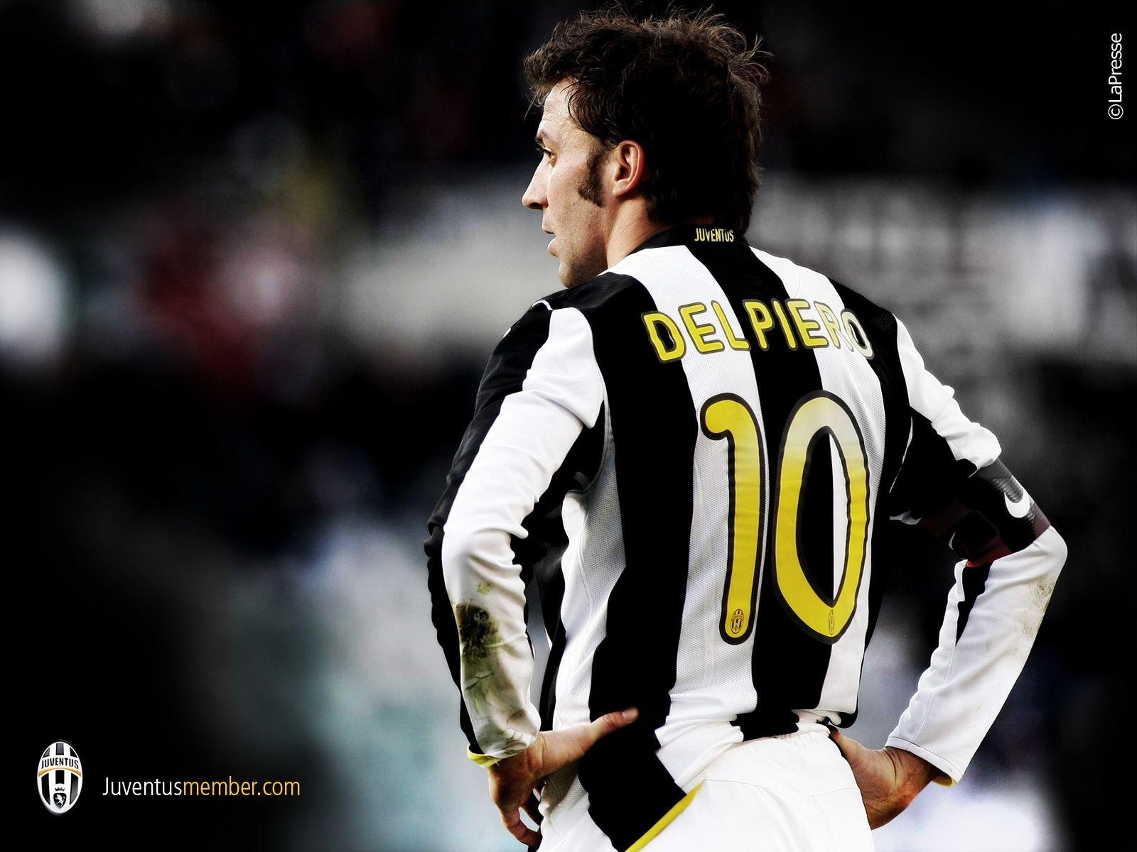 1600x1200 wallpaper with Alessandro Del Piero, Desktop