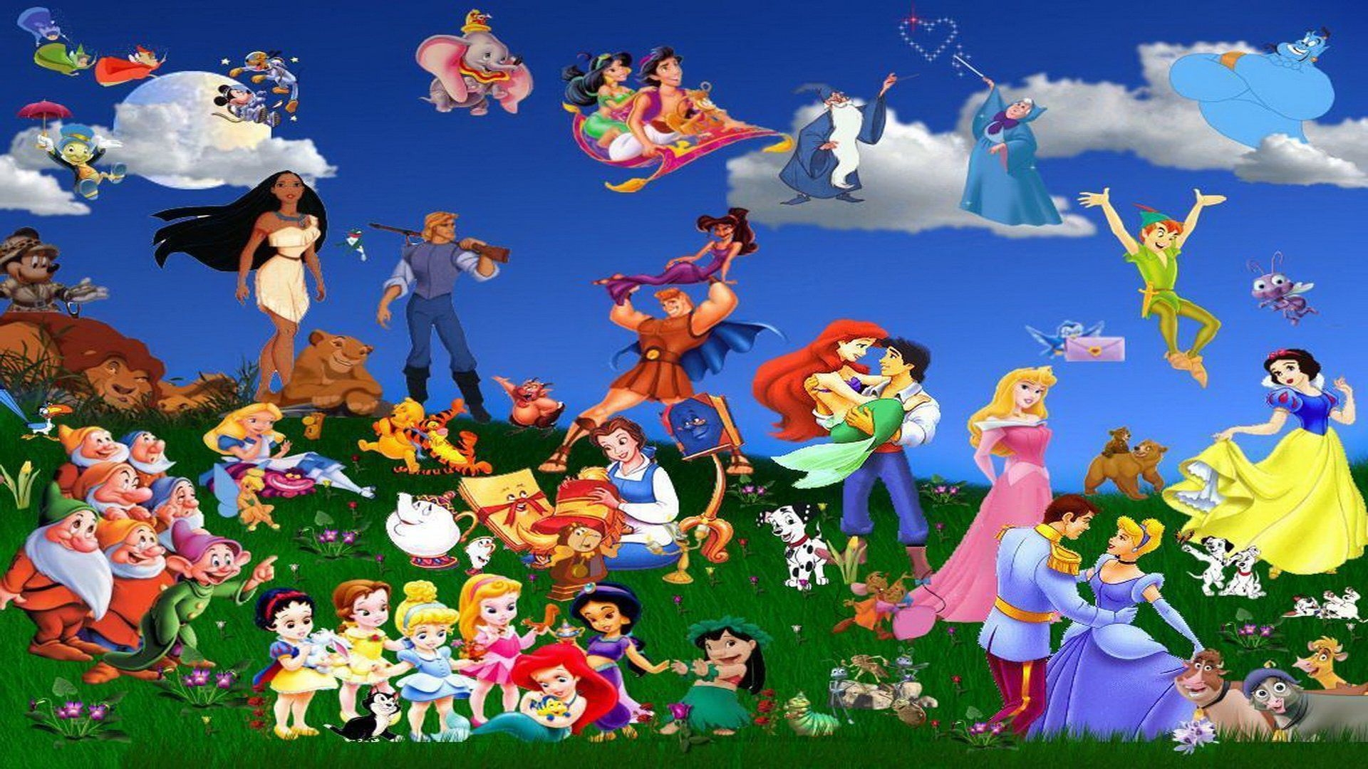 1920x1080 Disney Character Background Free Download, Desktop