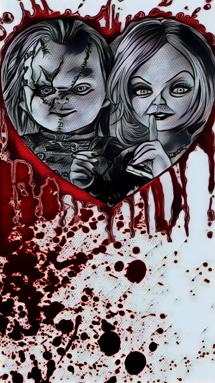 720x1280 Chucky and Tiffany Wallpaper Free Chucky and Tiffany Background, Phone