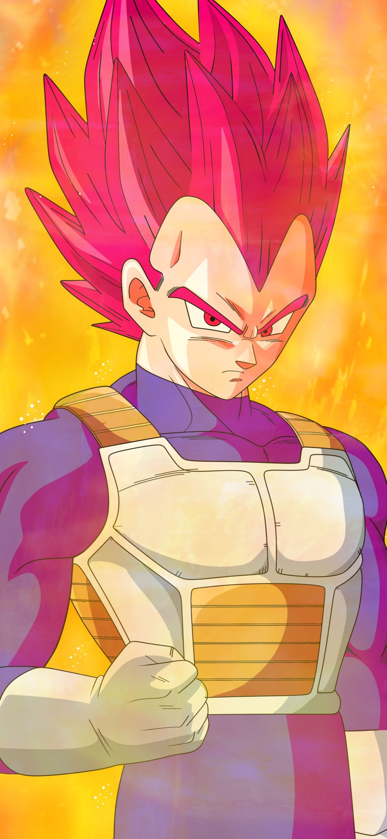 1250x2690 Download Super Saiyan God wallpaper, Phone