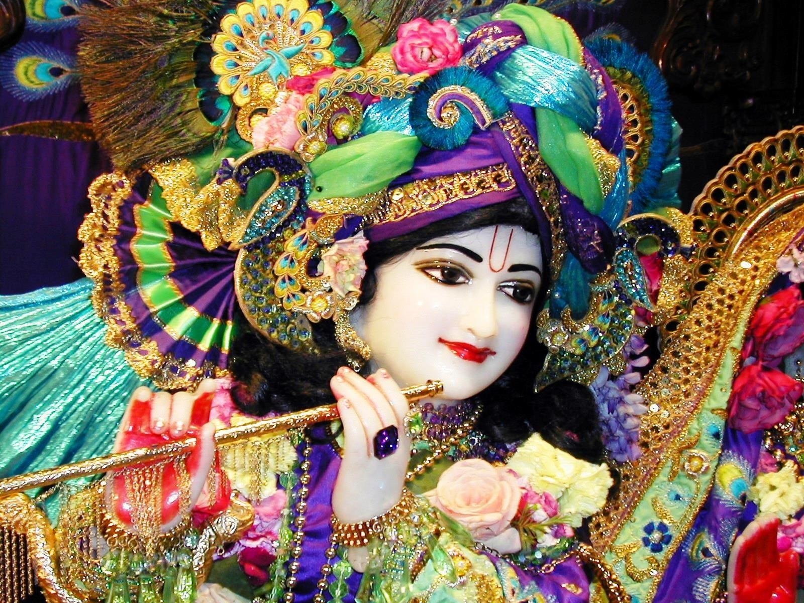 1600x1200 Shree Krishna HD Wallpaper on Shubh Janmashtami. Lord, Desktop