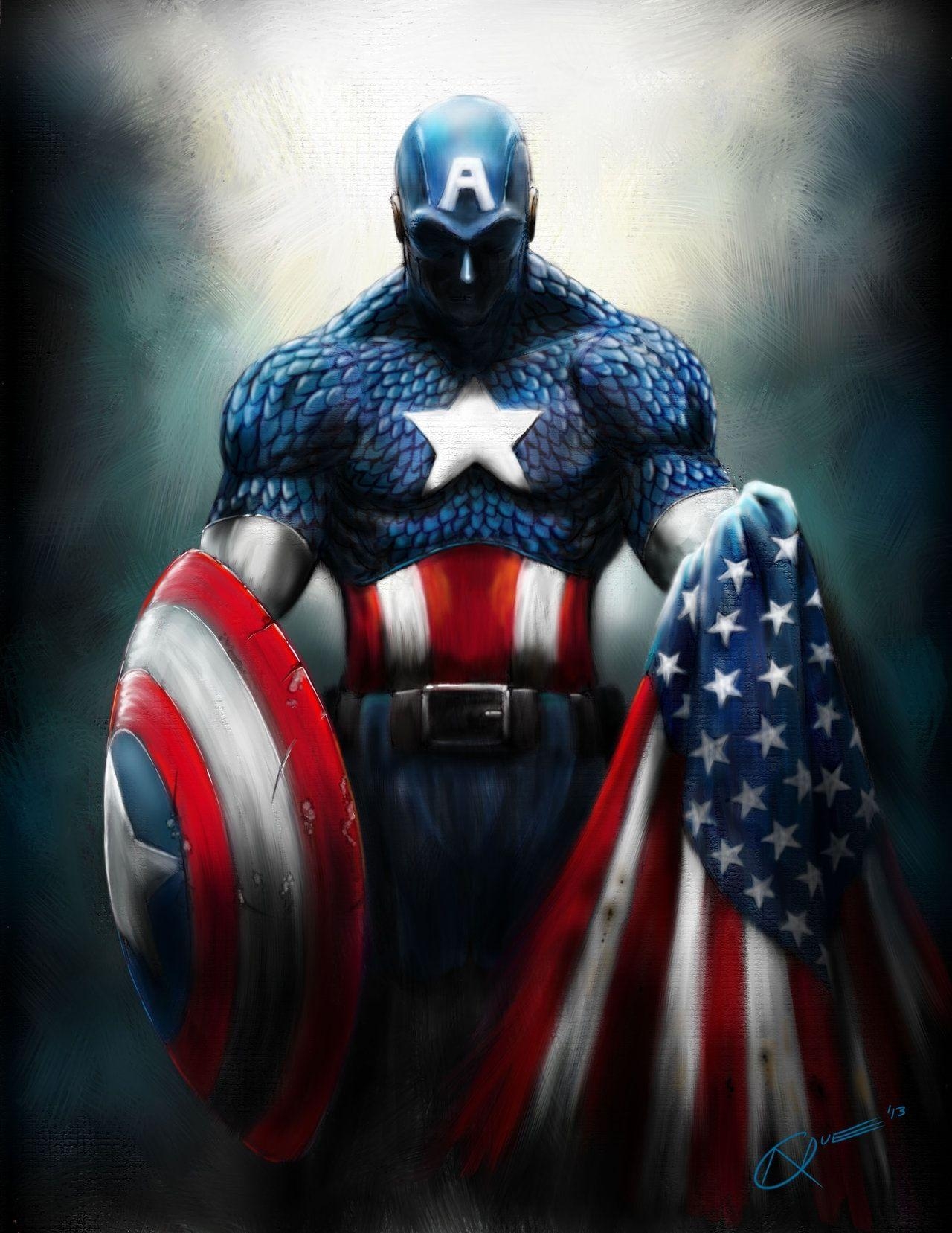 1280x1660 Captain America Wallpaper Phone, Phone