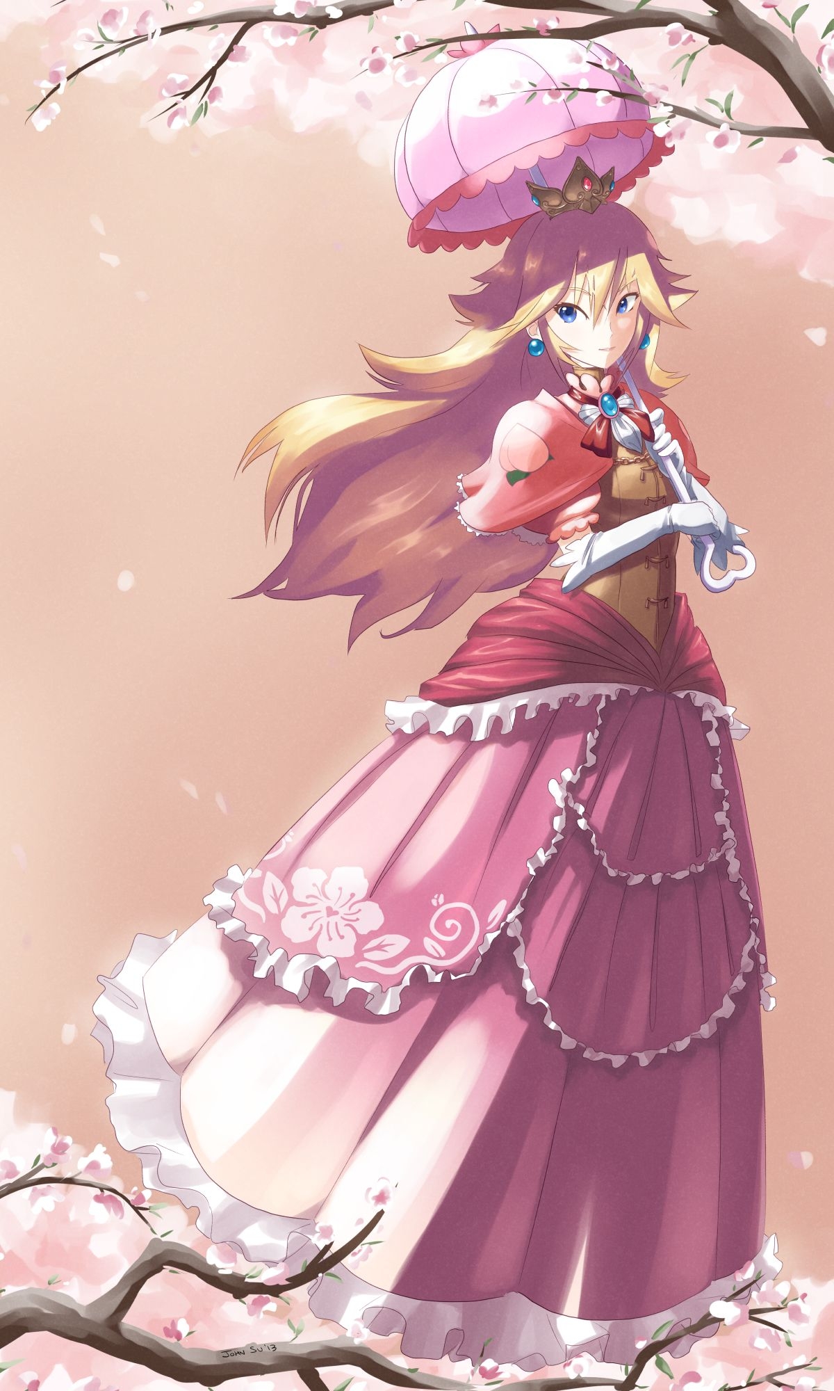 1200x2000 Princess Peach, Mobile Wallpaper Anime Image Board, Phone