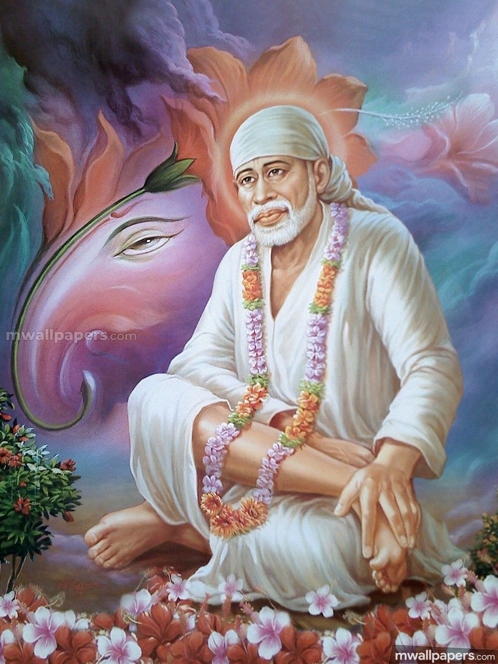 1000x1330 Shirdi Sai Baba HD Photo & Wallpaper (1080p) () (2020), Phone