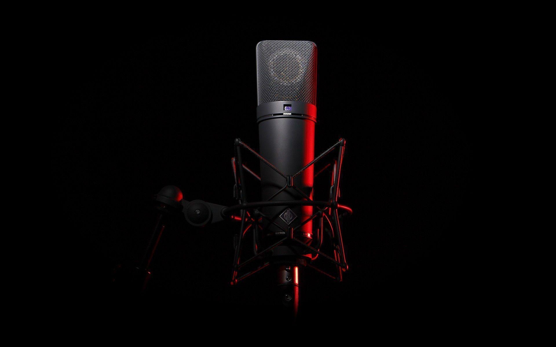 1920x1200 Mic Recording Studio Wallpaper, Desktop