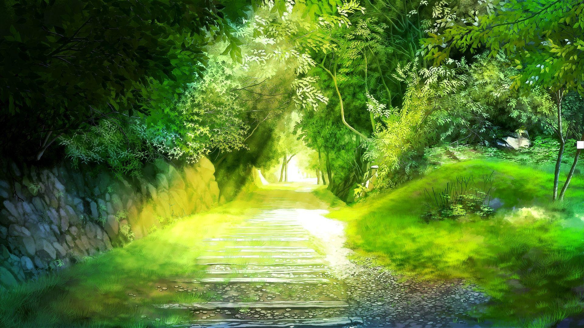 1920x1080 HD Anime Wallpaper Album on Imgur. Anime scenery, Scenery, Desktop