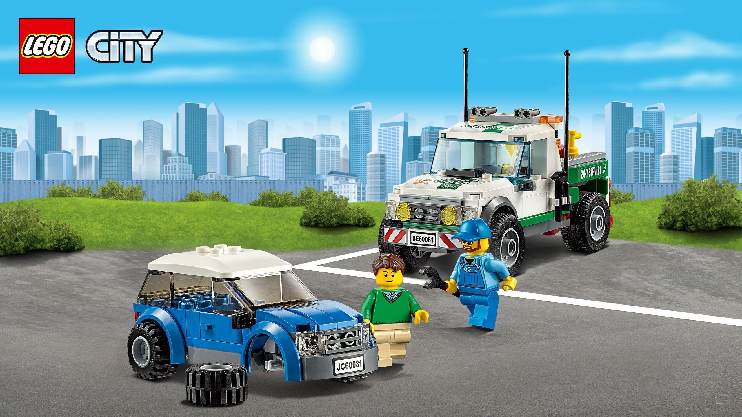 2560x1440 Pickup Tow Truck® City Activities, Desktop