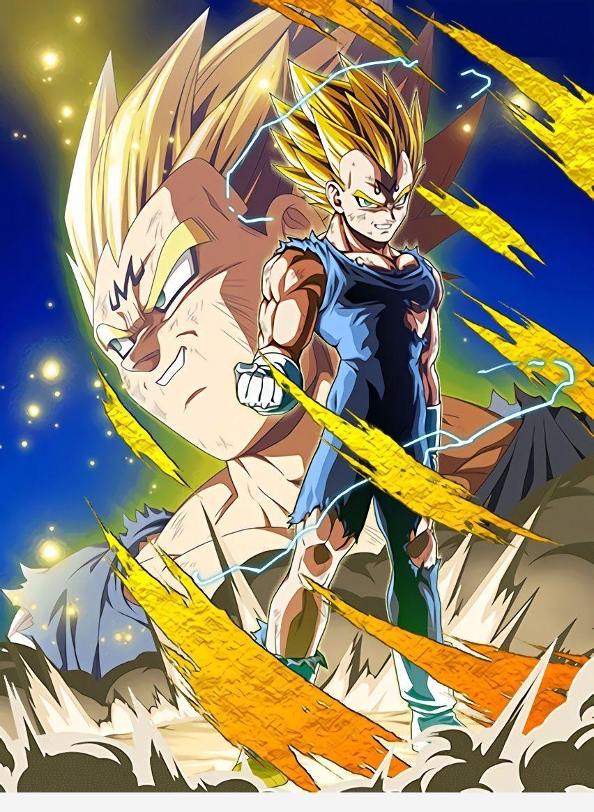 860x1170 Majin Vegeta iPhone Wallpaper, Phone