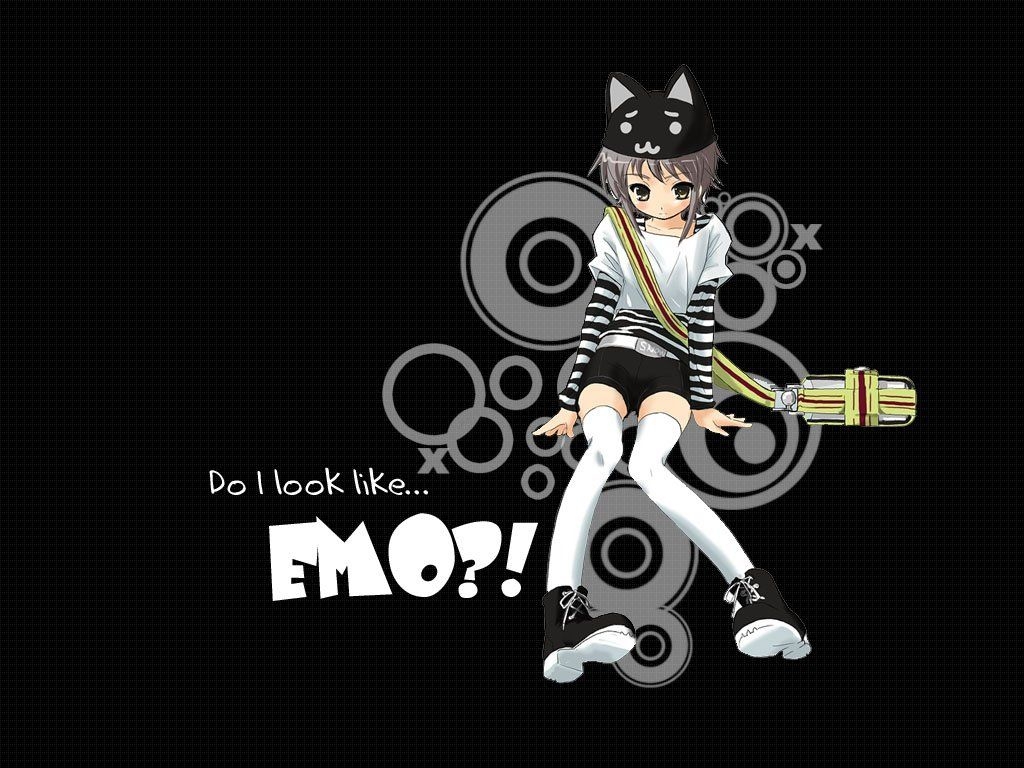 1030x770 Emo Anime Wallpaper, Desktop