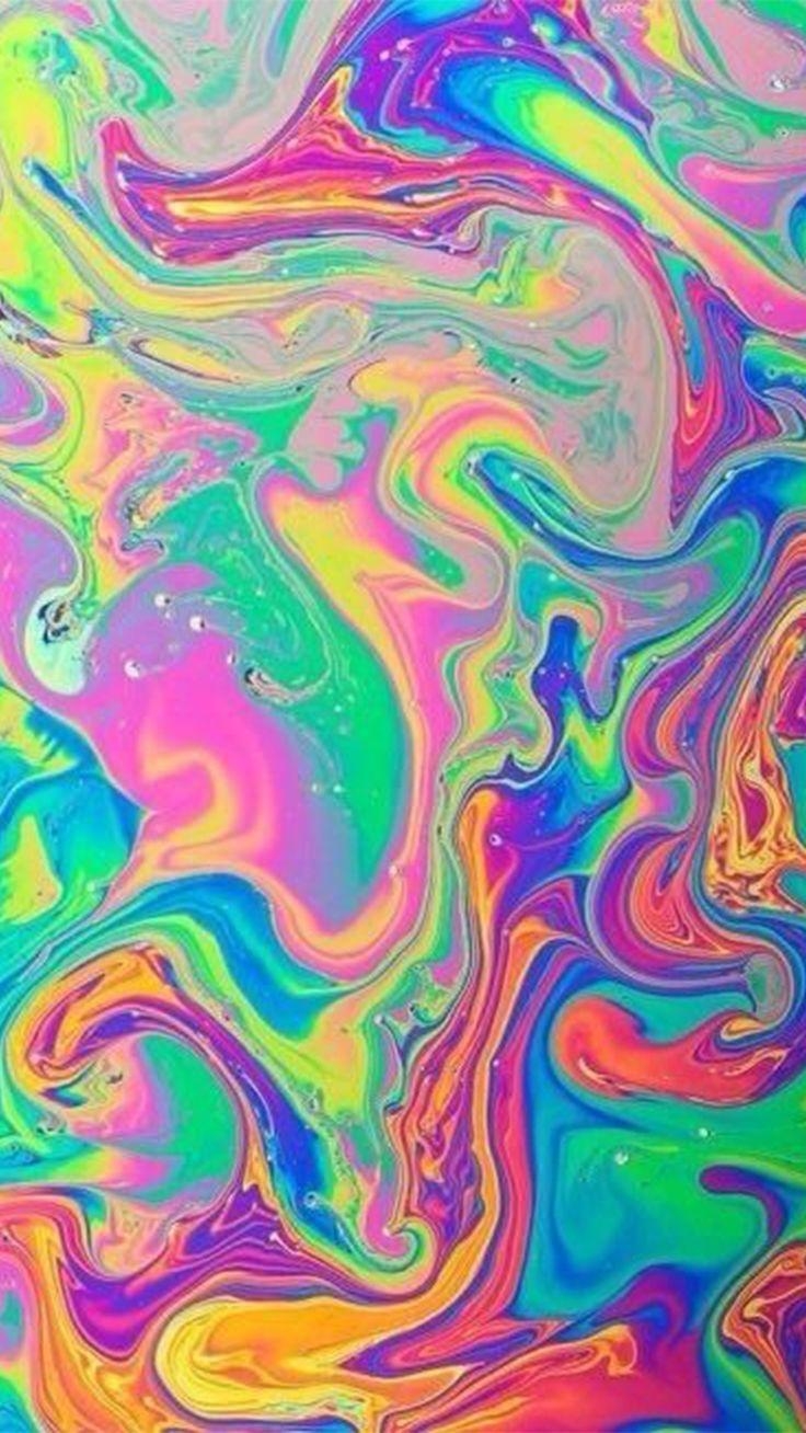 740x1310 Tumblr Psychedelic Aesthetic Mobile Wallpaper Oil, Phone