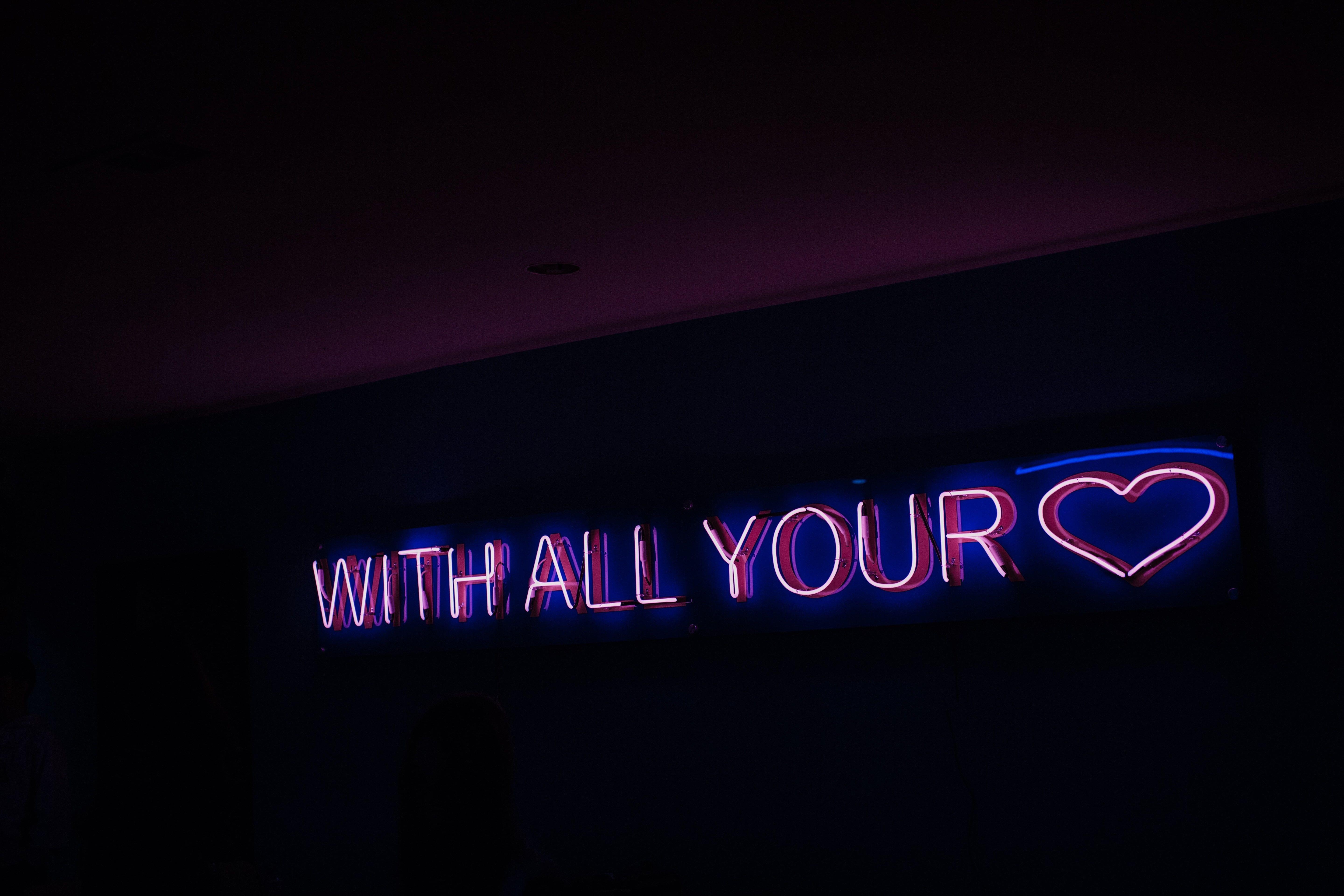 5760x3840 Neon Sign Aesthetic Desktop Wallpaper Free Neon Sign, Desktop