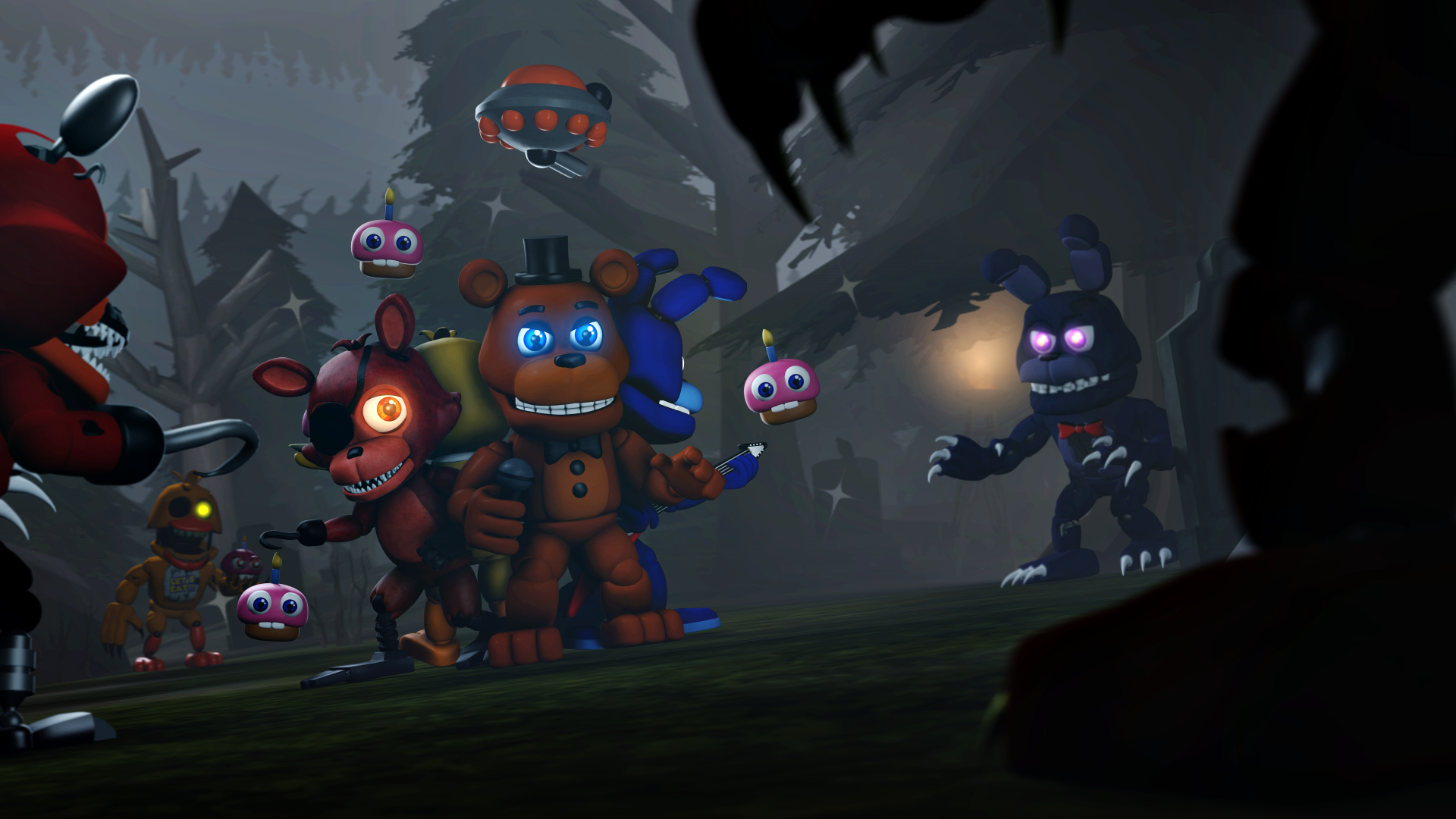 1920x1080 FNaF World HD Wallpaper and Background, Desktop