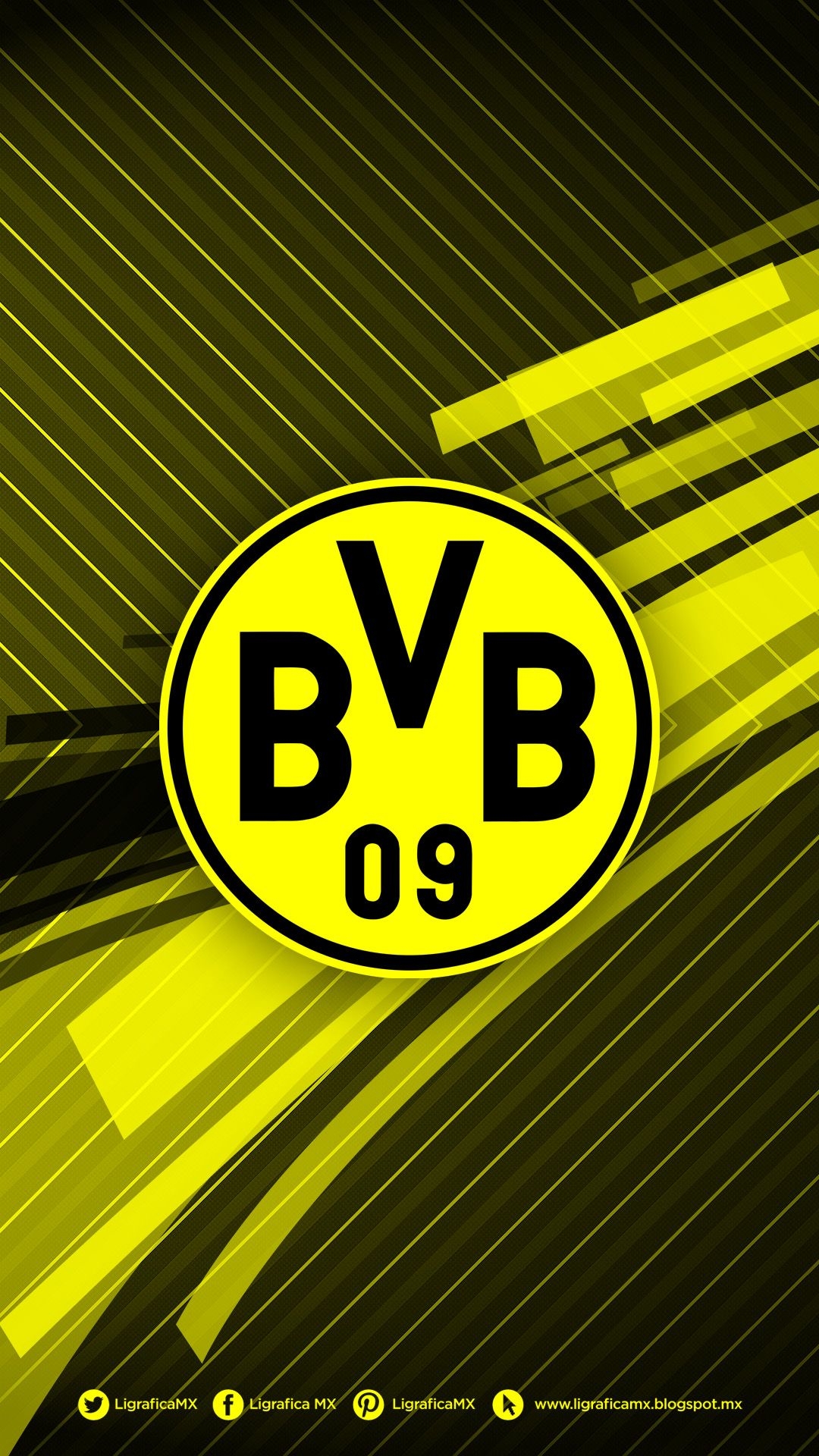 1080x1920 BVB • LigraficaMX 160214CTG(1). Football wallpaper, Football team logos, Borussia dortmund wallpaper, Phone