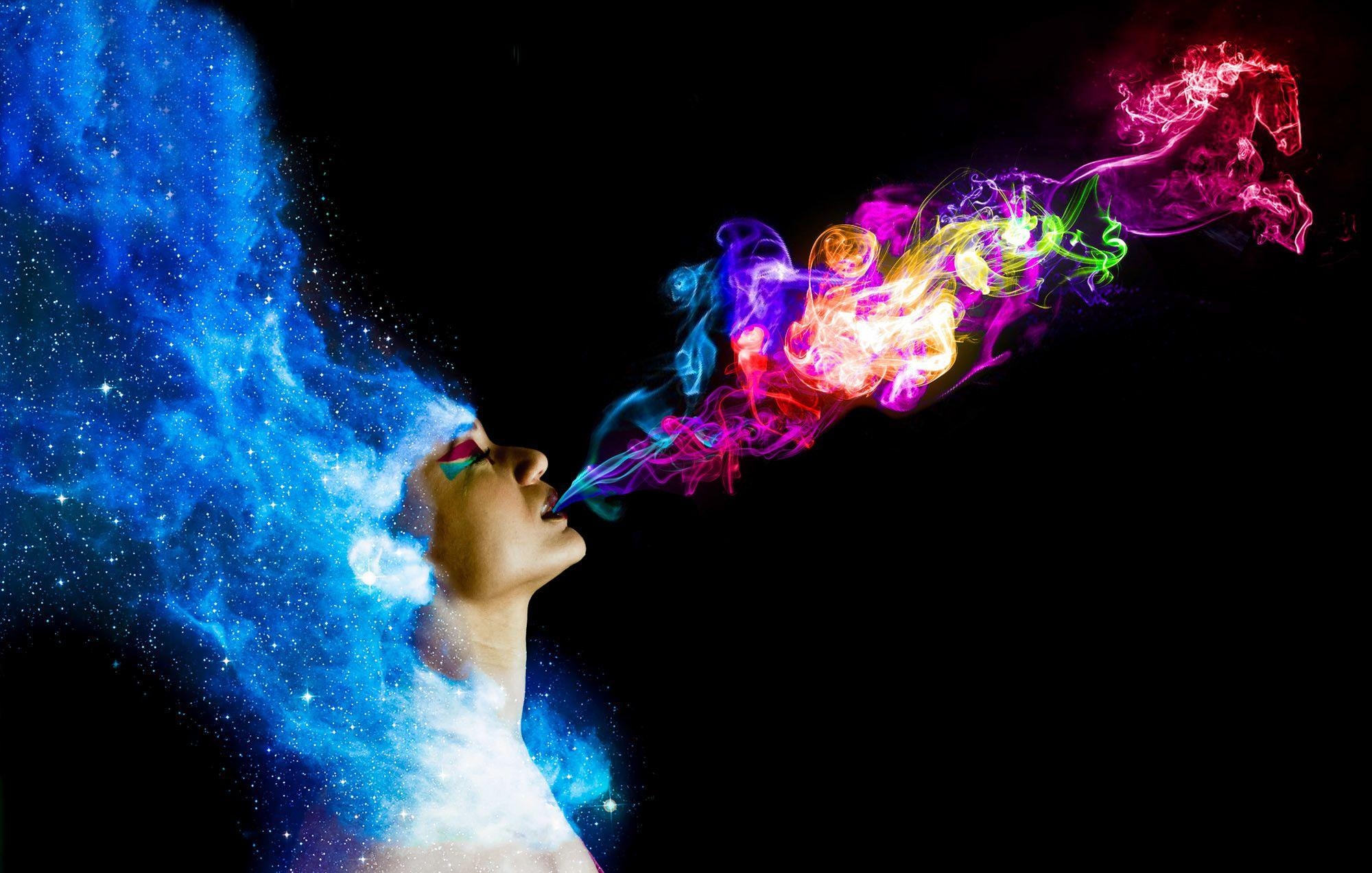 2000x1280 Trippy Smoke Background Tumblr, Desktop