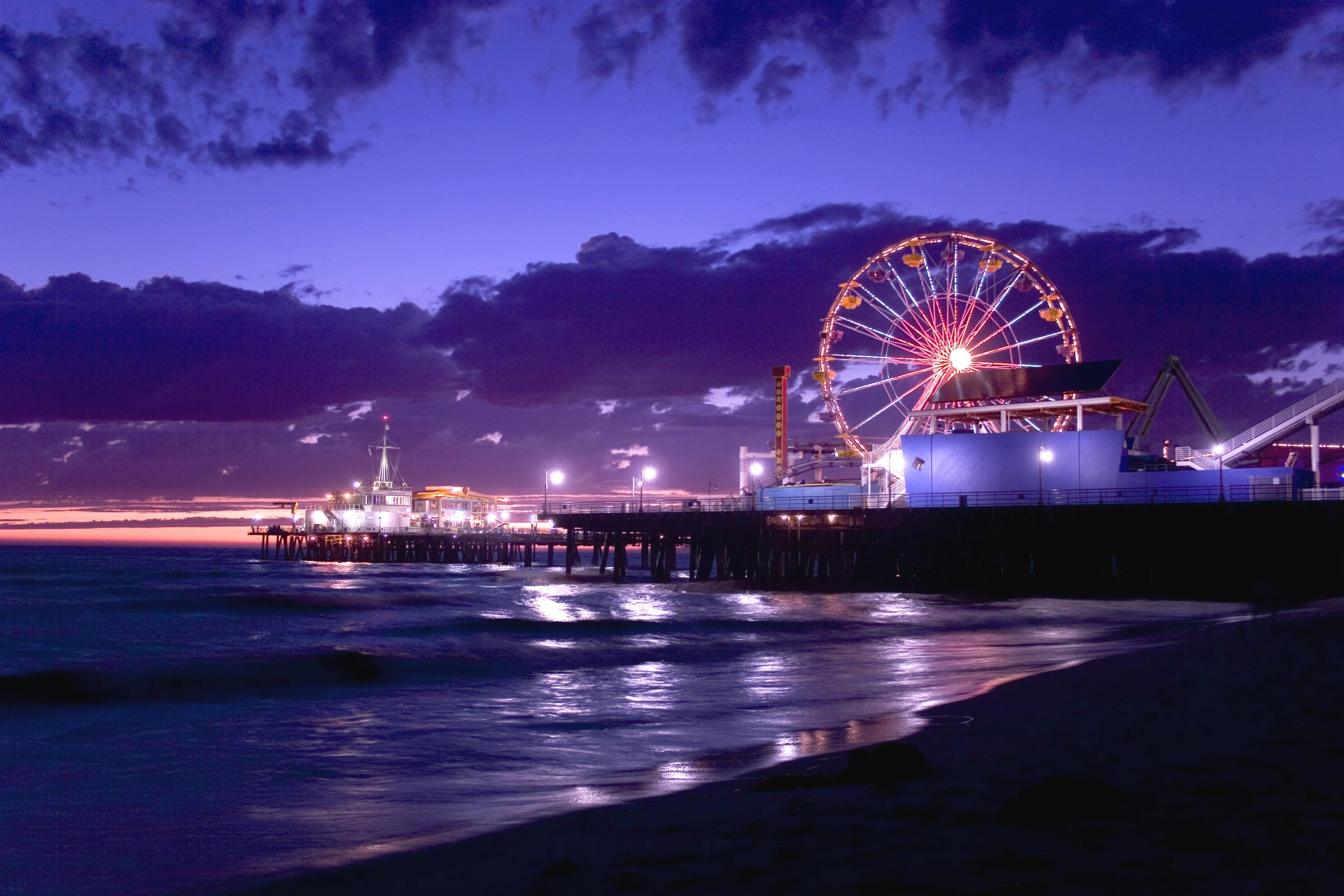 3510x2340 Santa Monica Pier Wallpaper / Star ULTRA HD Textures, Desktop