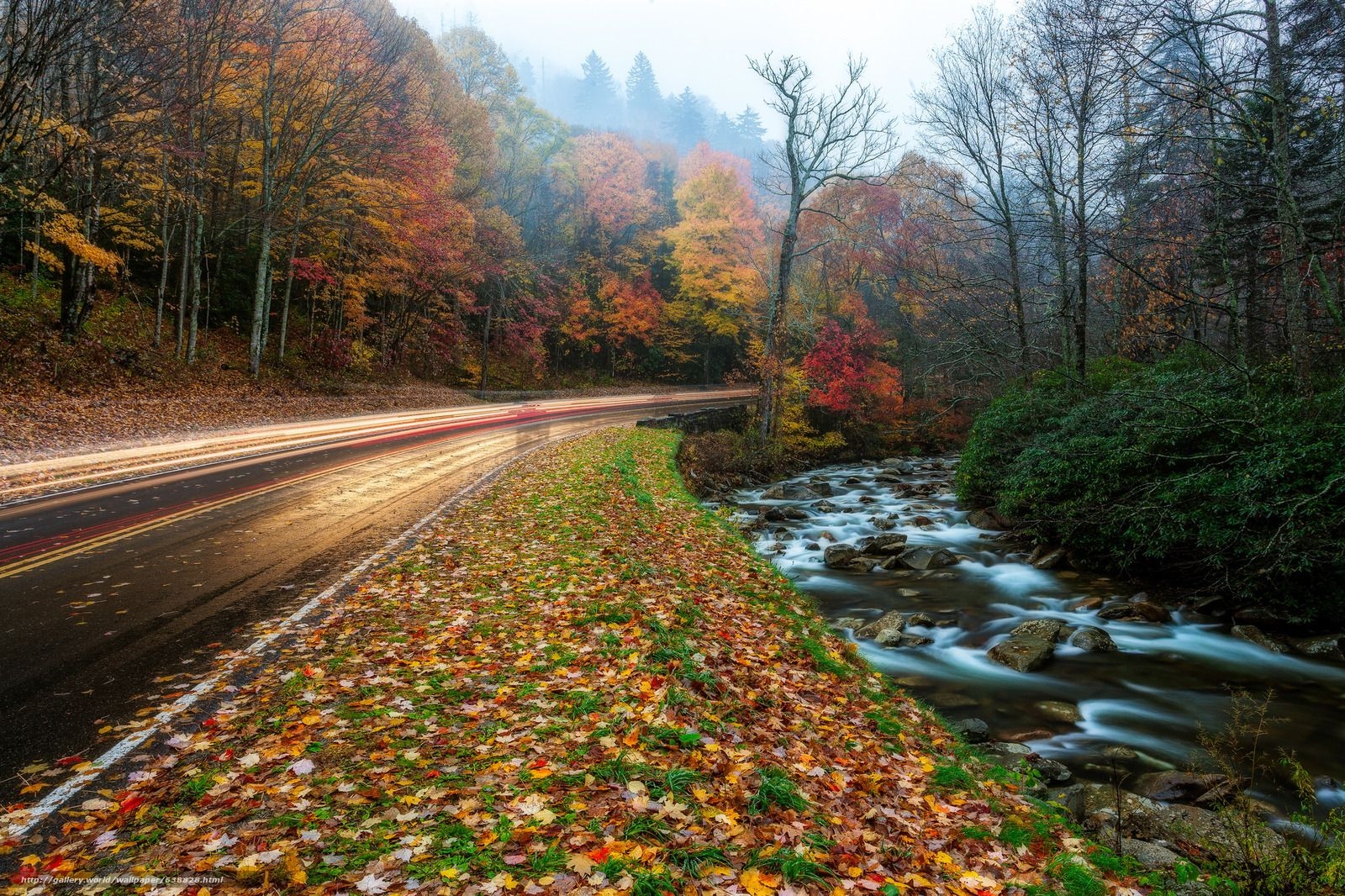 1600x1070 Download wallpaper Great Smoky Mountains National Park, Tennessee, Desktop