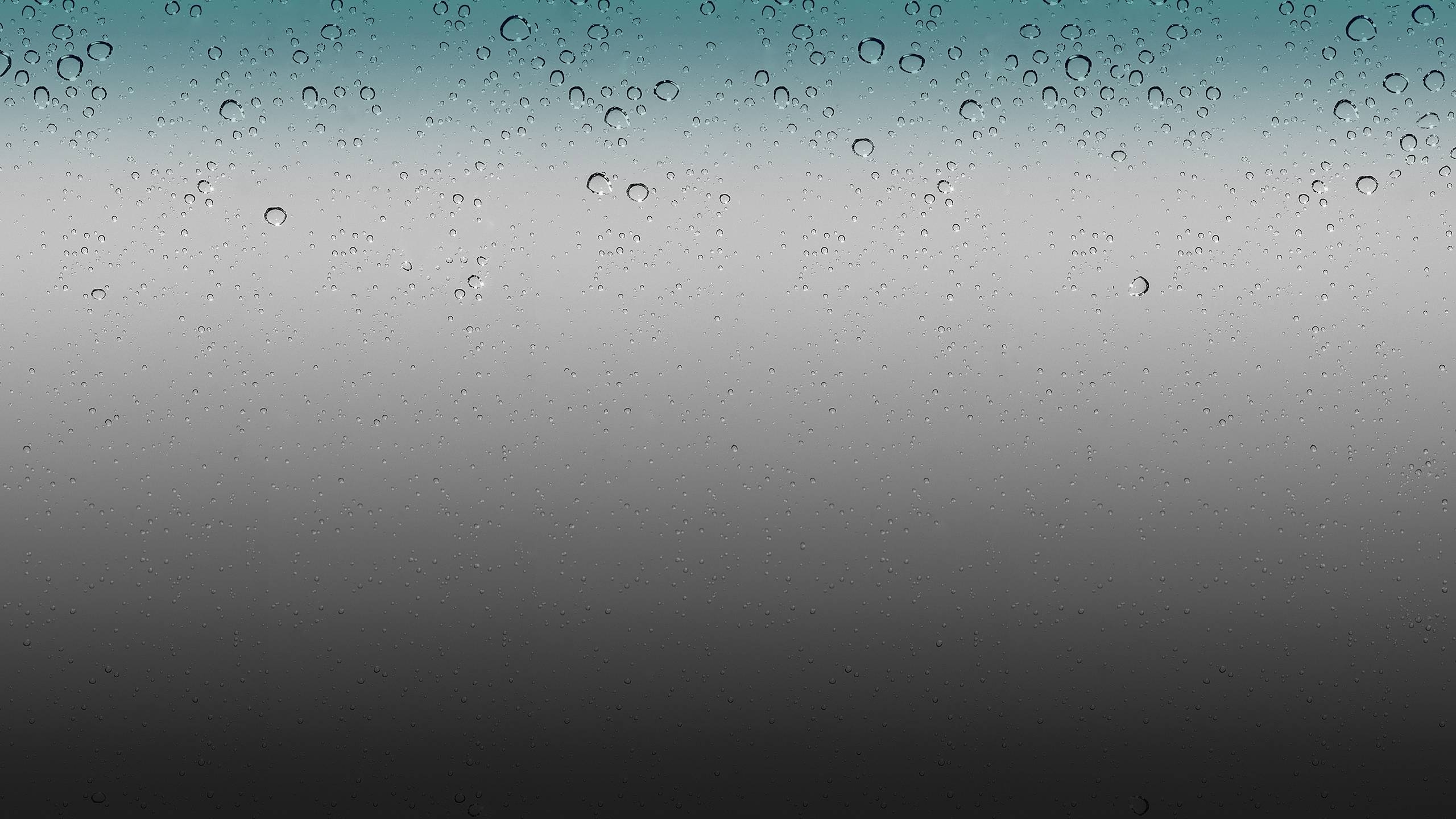 2560x1440 IOS Rain Drops Wallpaper HD By Airplane, Desktop