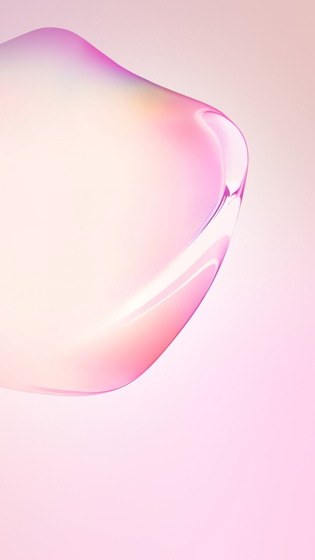 1250x2210 Samsung Galaxy Note10 4K Wallpaper, Bubble, Pink, Stock, Android Abstract, Phone