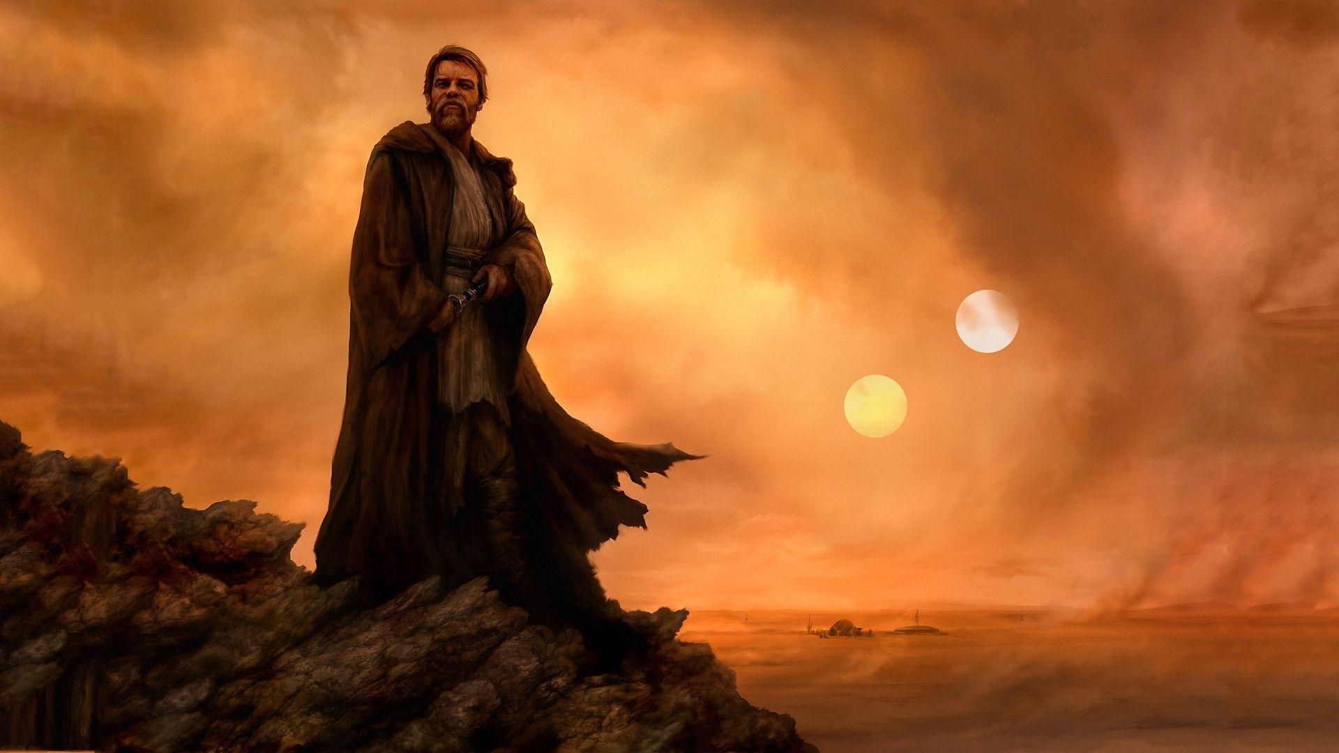 1920x1080 Star Wars, Jedi, Obi Wan Kenobi, Tatooine Wallpaper HD / Desktop, Desktop