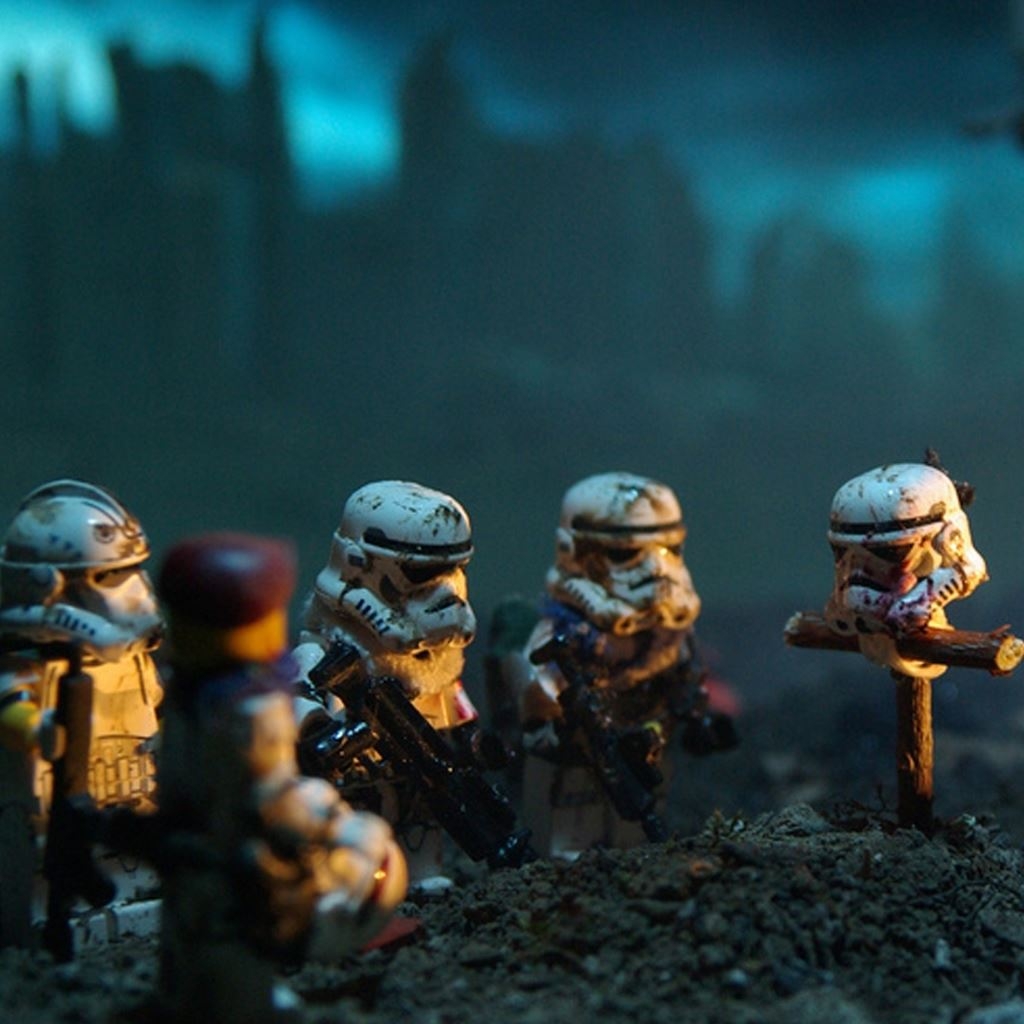 1030x1030 Star Wars Lego Soldiers iPad Wallpaper Free Download, Phone