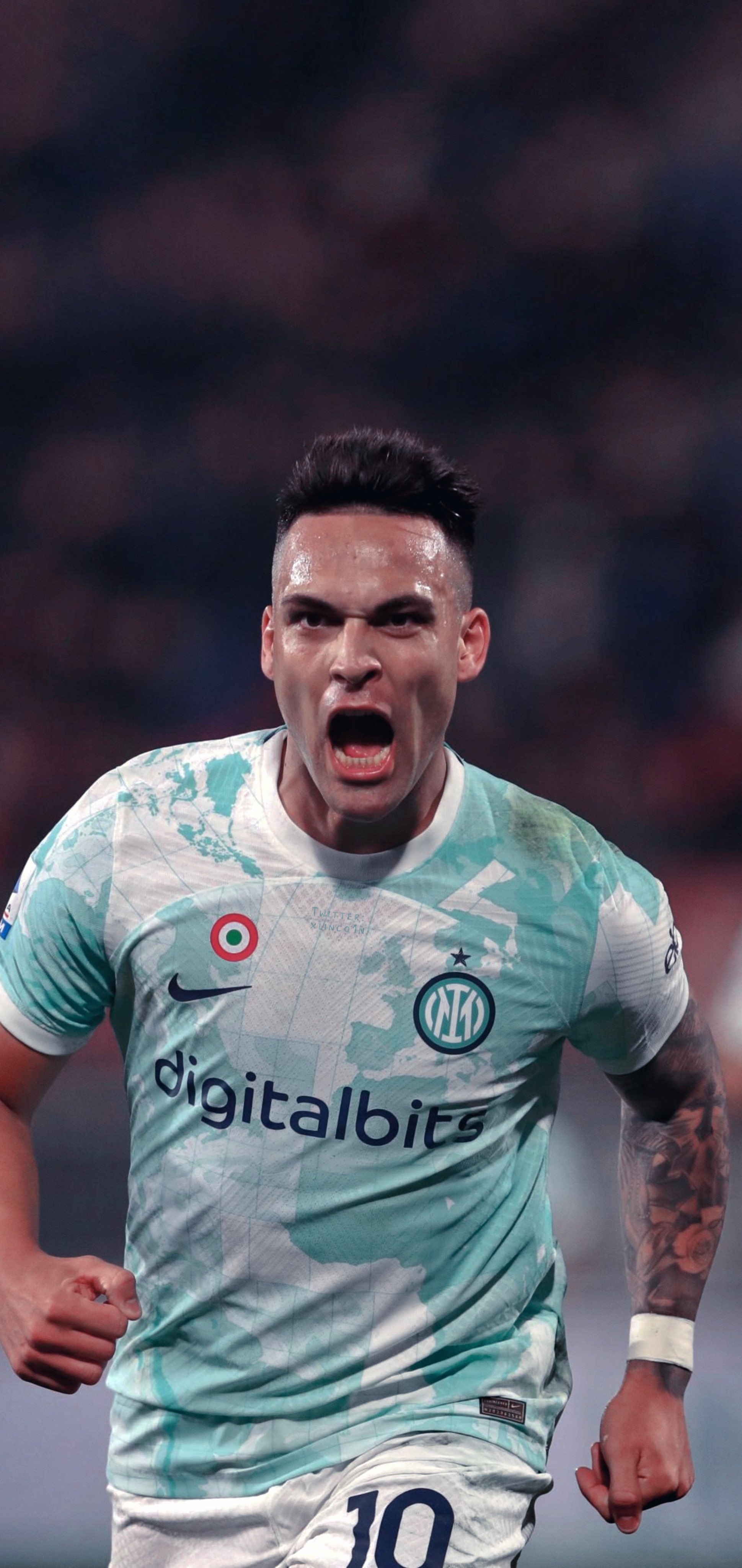 1940x4100 L i n c o 1 n - —. #Wallpaper 4k —. Lautaro Martinez —. #Inter, Phone