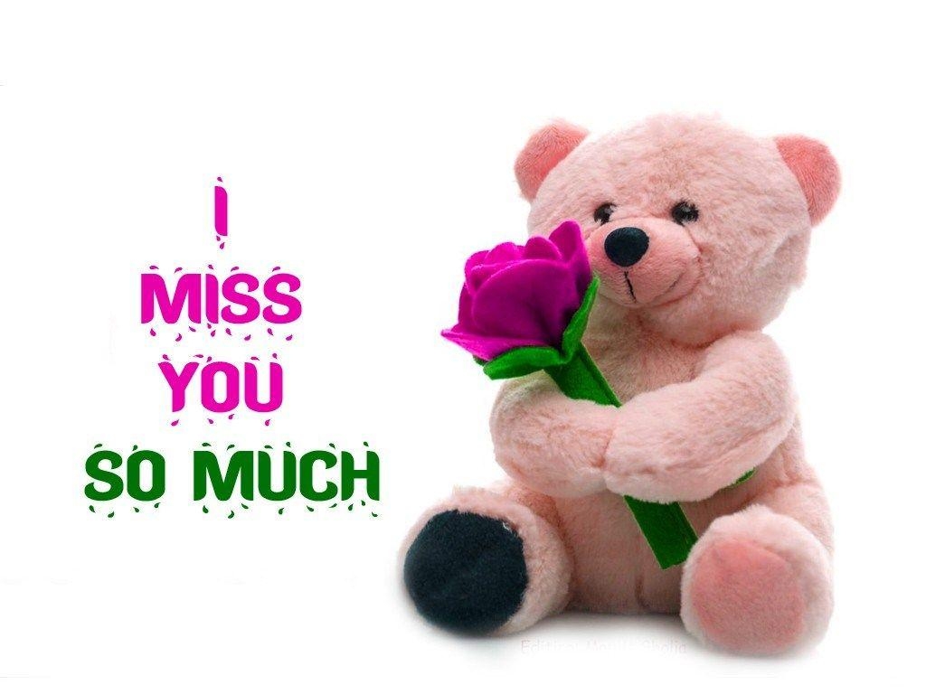 1030x770 I Miss You So Much happy Teddy Day Wishes Image, Desktop