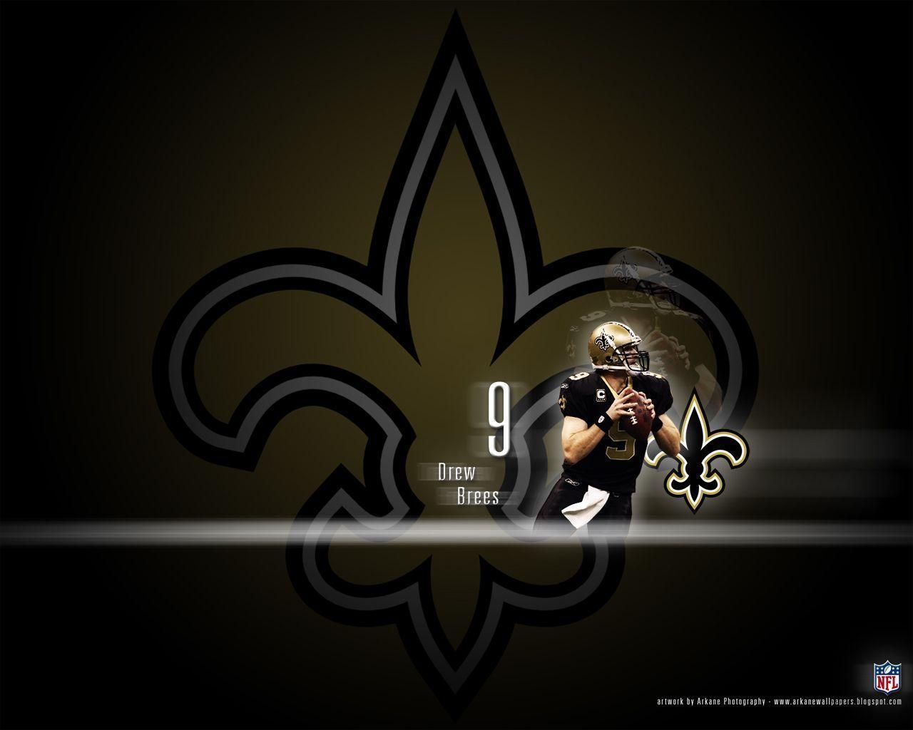 1280x1030 Saints Drew Brees Wallpaper Click To View Picture to pin, Desktop