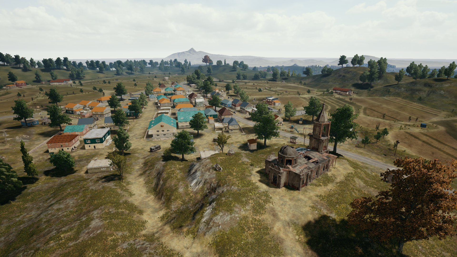 1920x1080 Erangel Pochinki PLAYERUNKNOWN'S BATTLEGROUNDS, Desktop