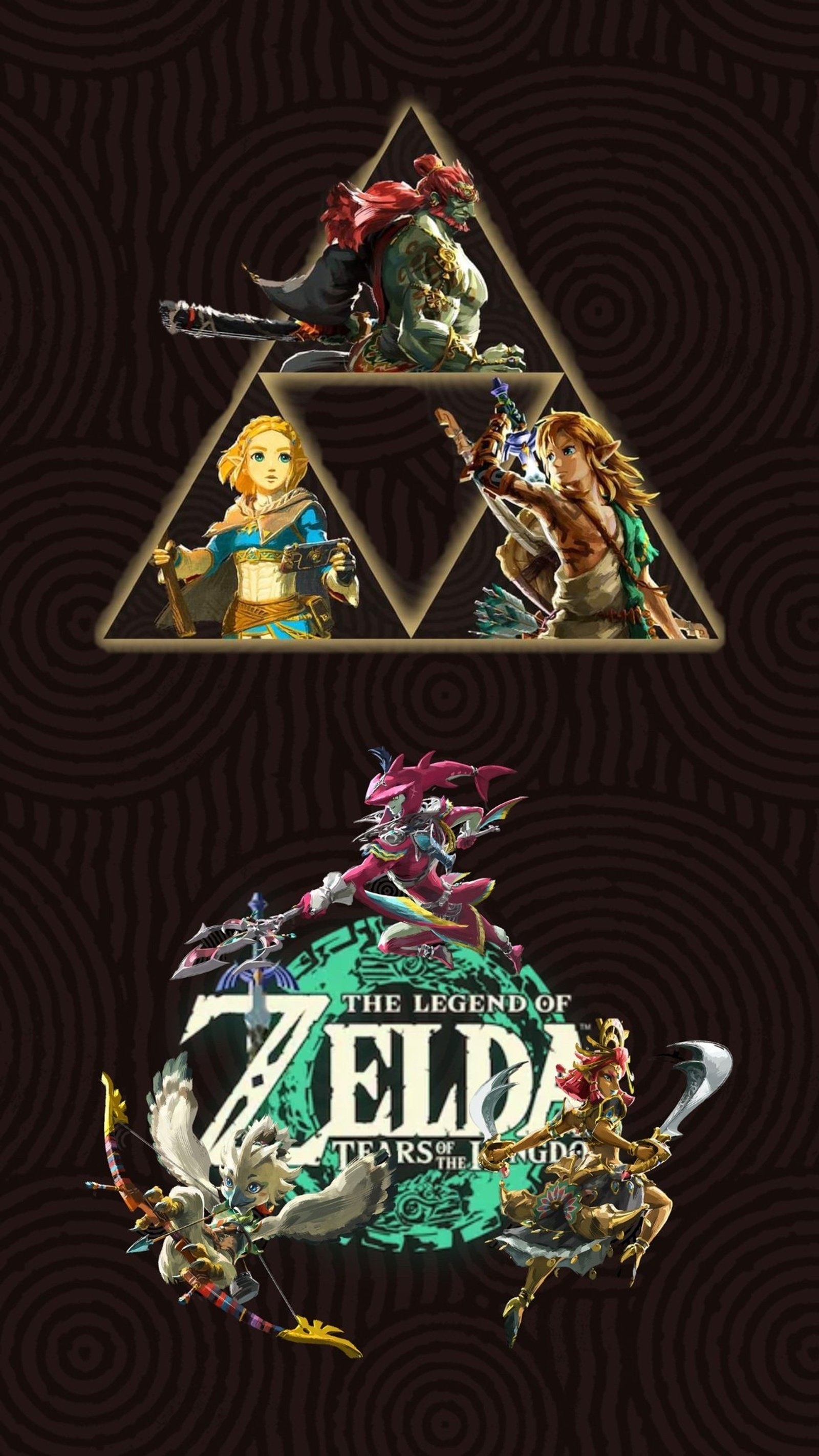 1600x2850 Algunos Wallpaper de Zelda Tears of the Kingdom, Phone