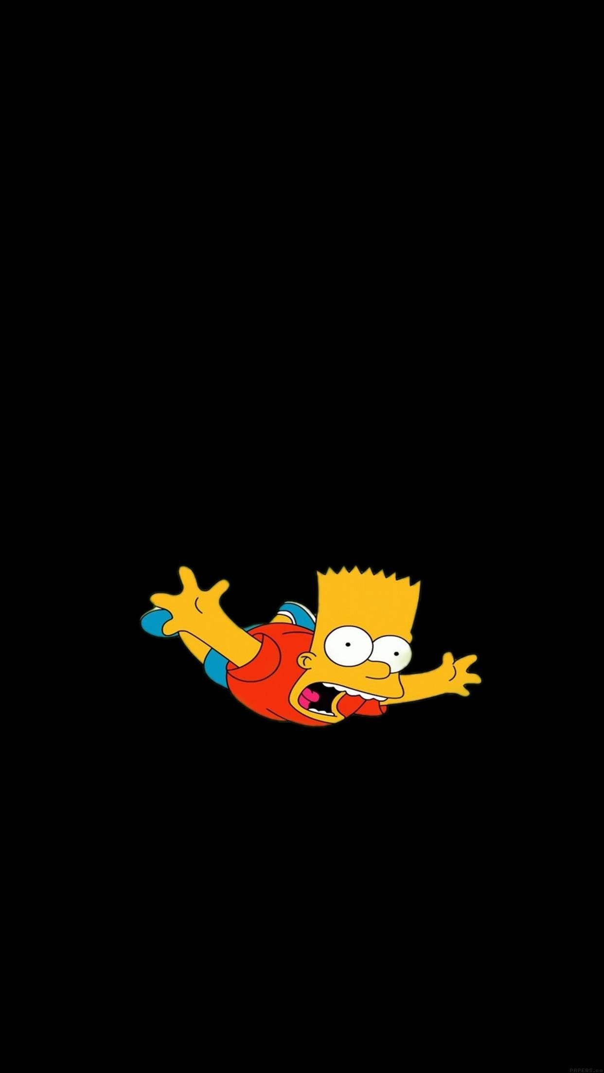 1250x2210 Aesthetic Bart Simpson iPhone Wallpaper Free Aesthetic Bart Simpson iPhone Background, Phone