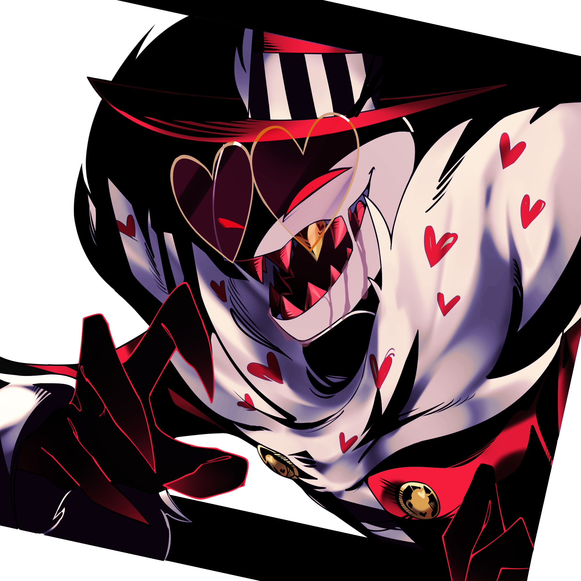 2000x2000 Valentino (Hazbin) Hotel Anime Image Board, Phone