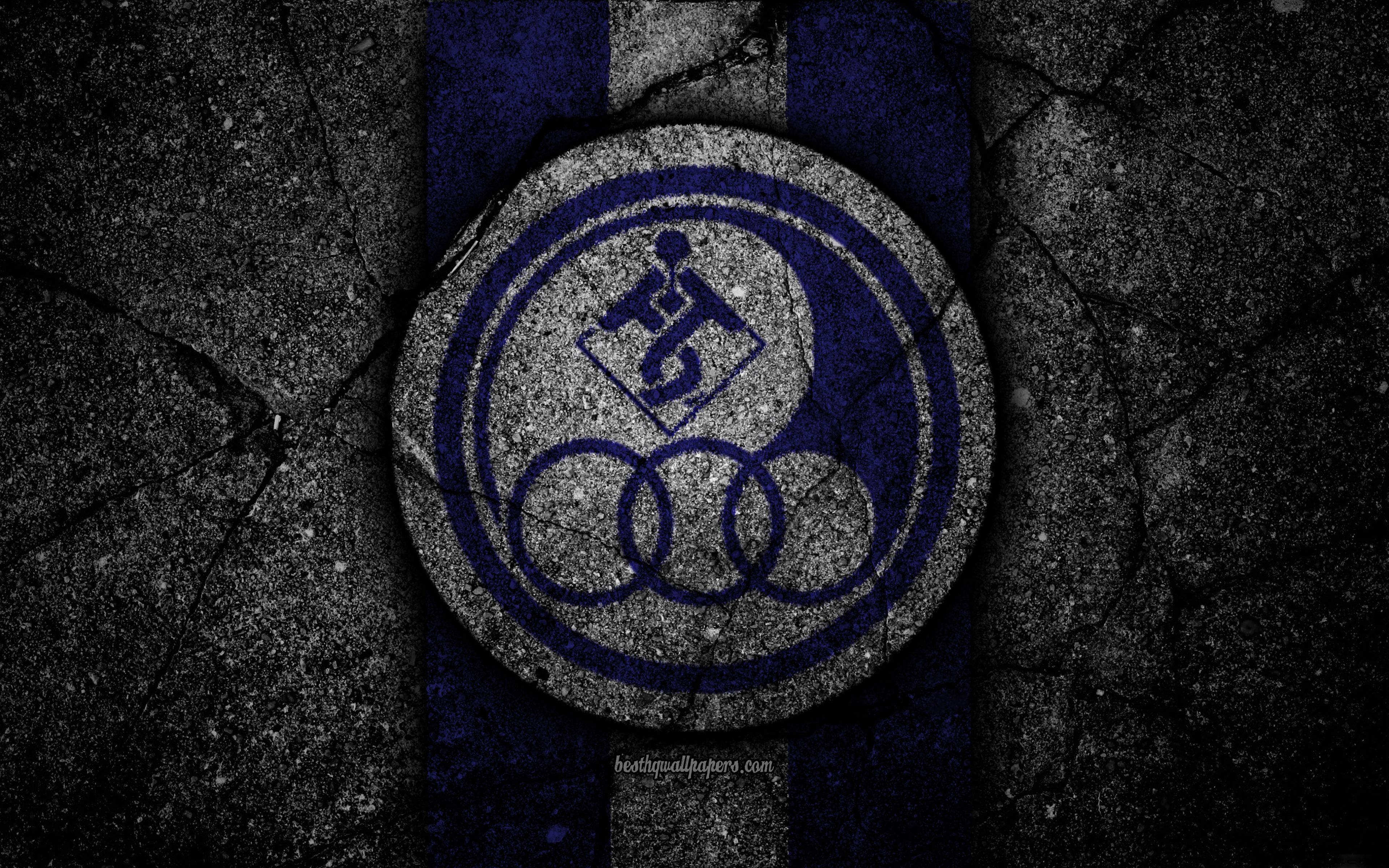 3840x2400 Download wallpaper FC Esteghlal Khuzestan, 4k, emblem, Persian Gulf, Desktop