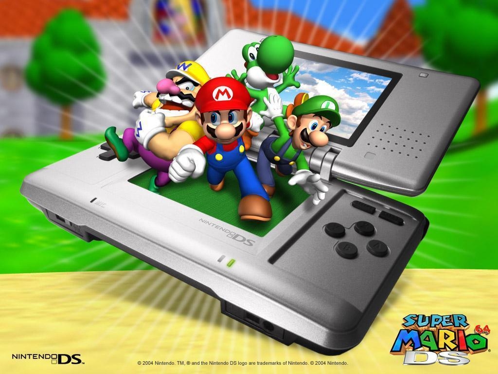 1030x770 Super Mario Desktop Wallpaper from Nintendo DS Games, Desktop