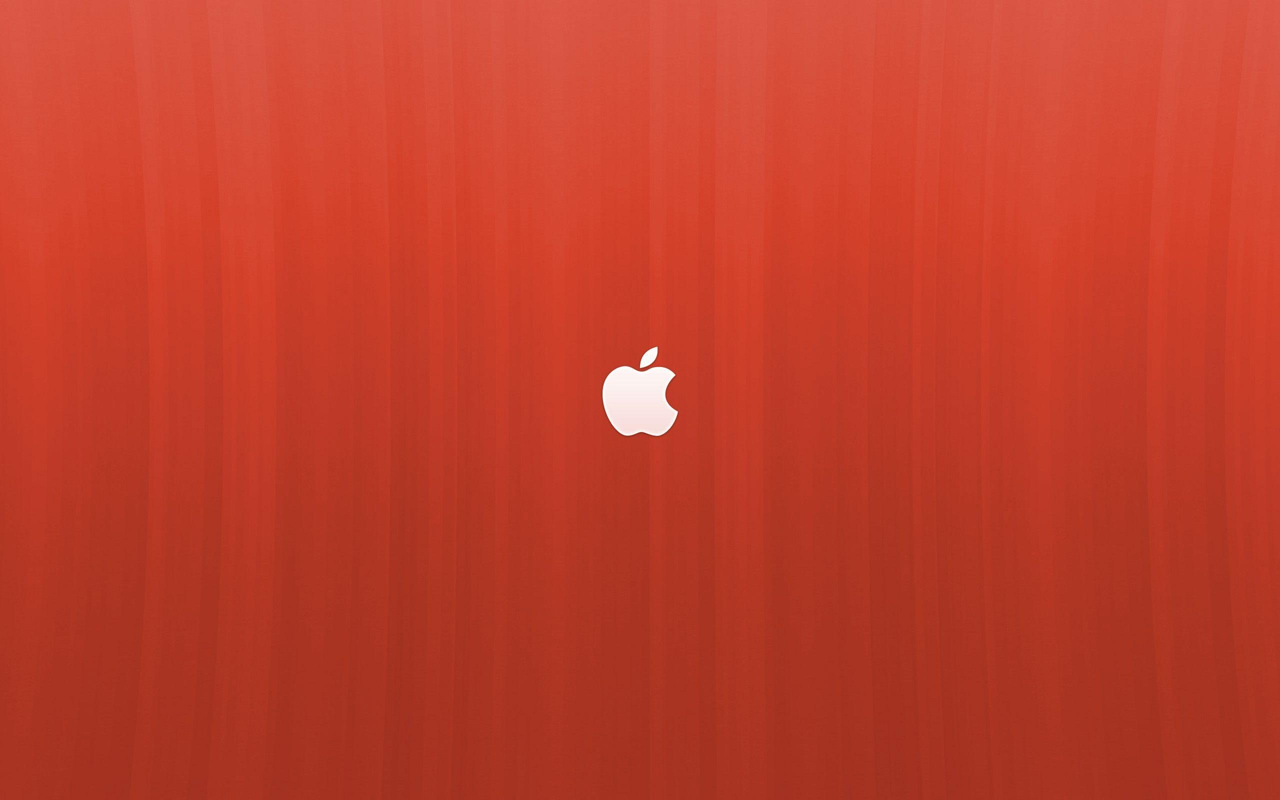 2560x1600 Wallpaper For > Red Apple Logo Wallpaper, Desktop