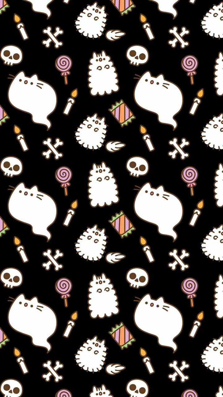 720x1280 Wallpaper pusheen cat discovered, Phone