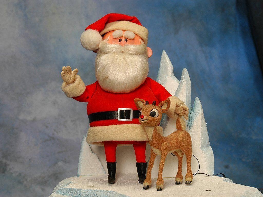 1030x770 Santa and Rudolph Wallpaper!, Desktop