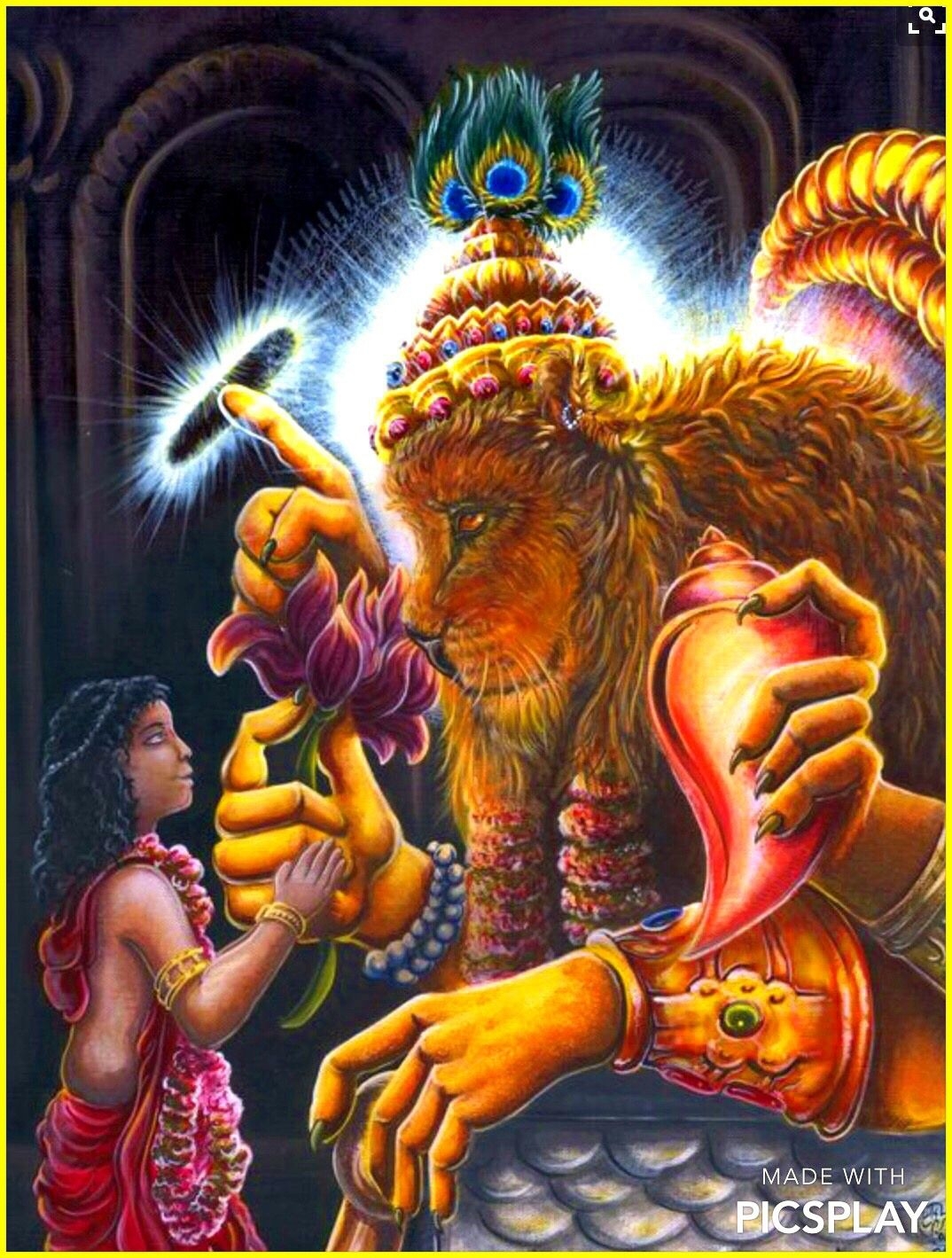 1080x1420 NARSINGH BHAGWAN. Hindu gods, Hindu deities, God art, Phone