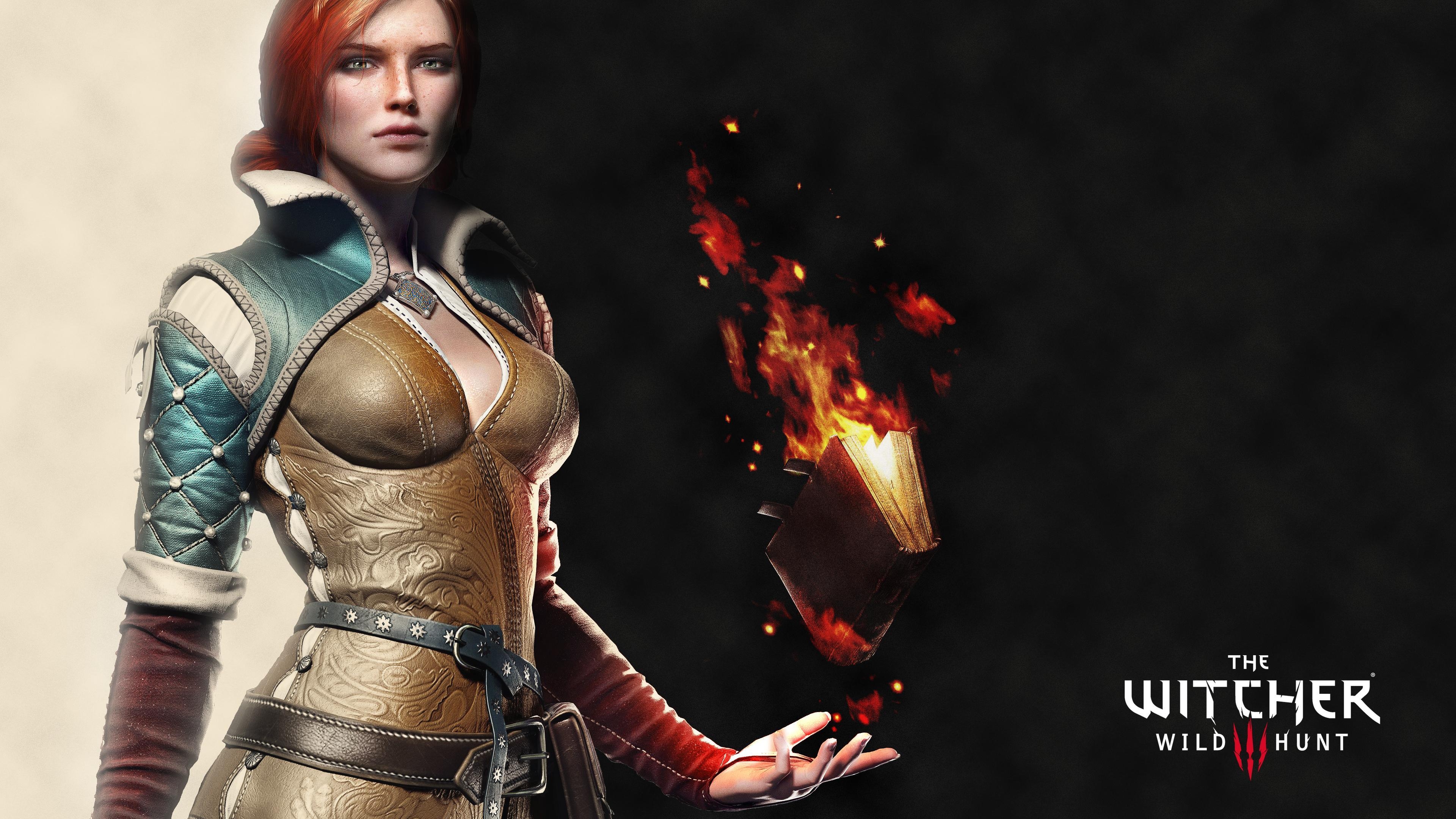 3840x2160 Image The Witcher The Witcher 3: Wild Hunt Triss Merigold, Desktop