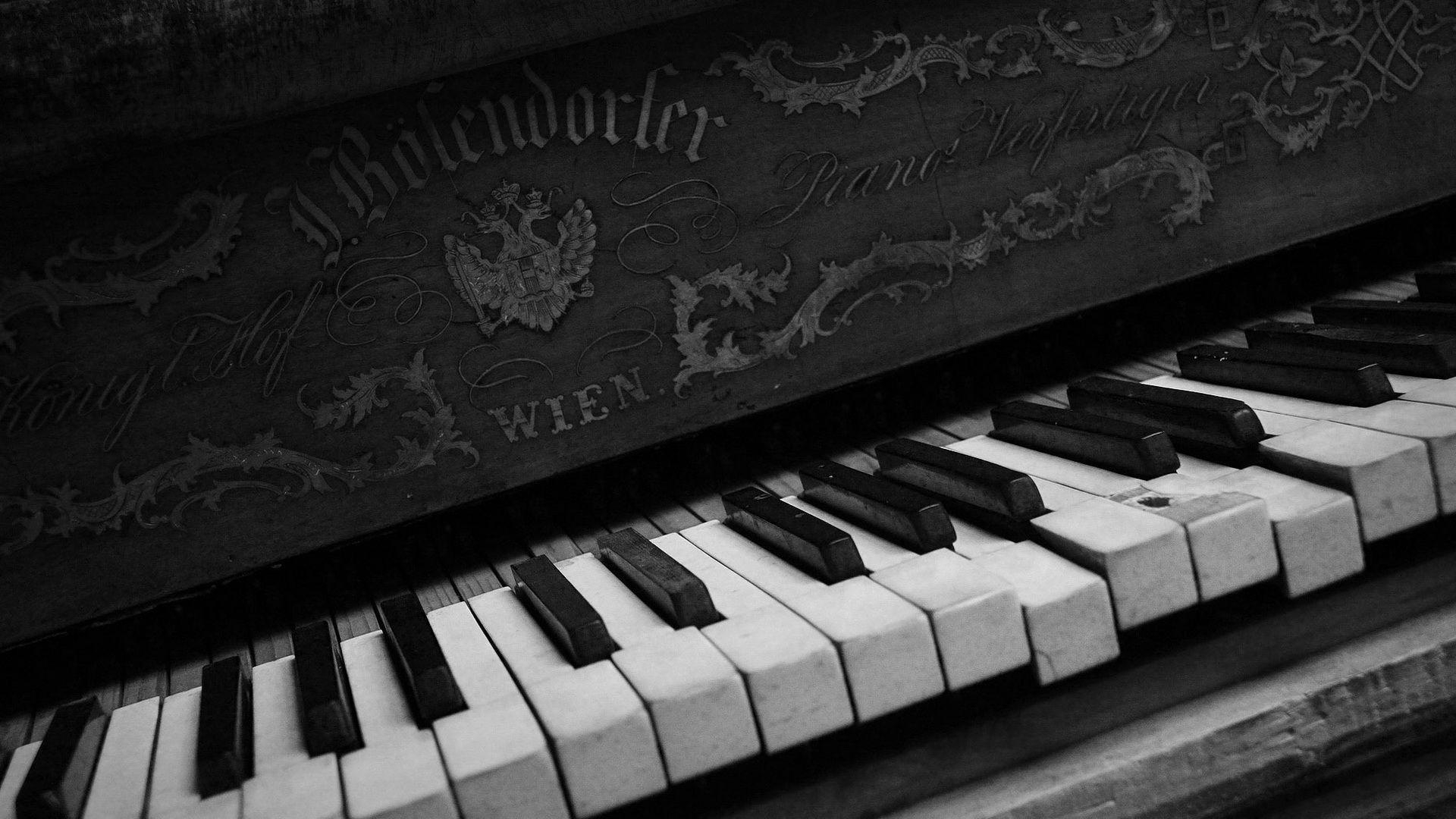 1920x1080 Black And White Sacred Piano Wallpaper Picture Wallpaper, Desktop