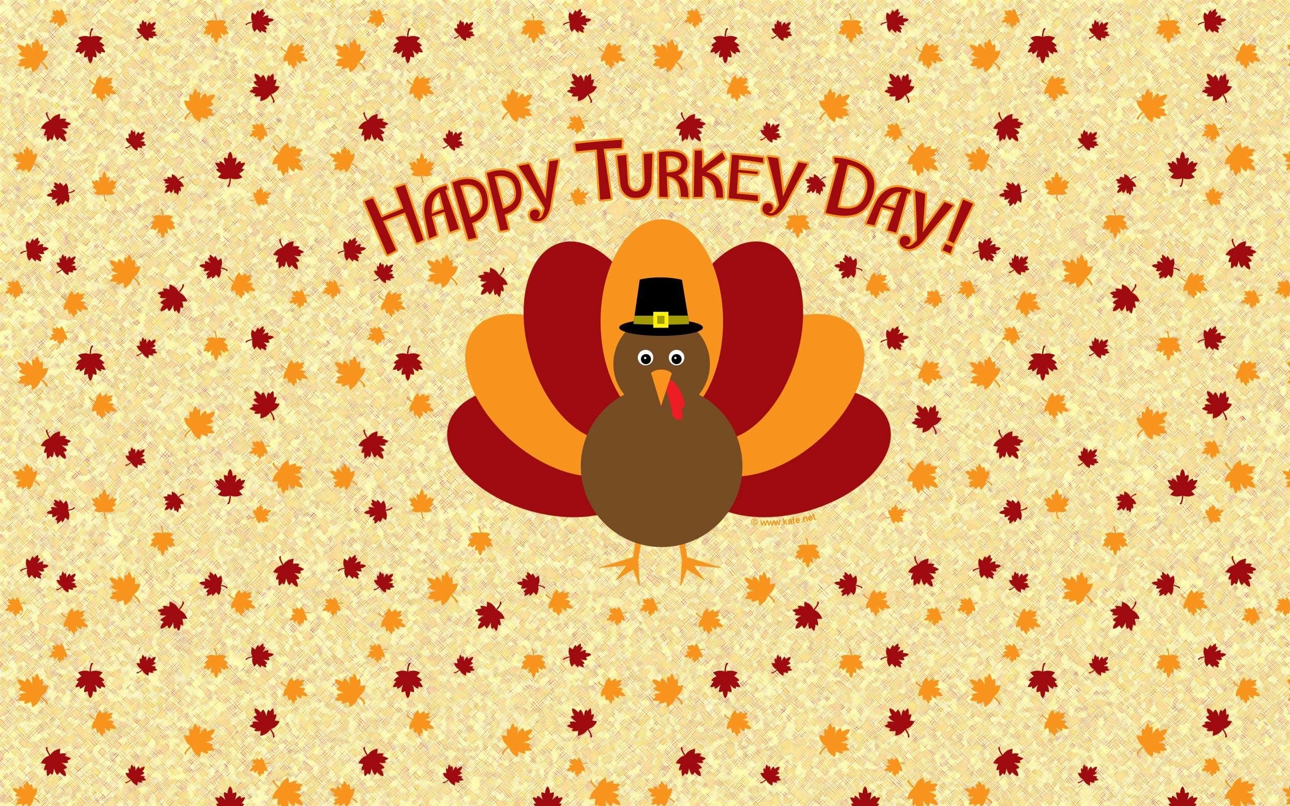 2560x1600 Cute Thanksgiving Background, Desktop