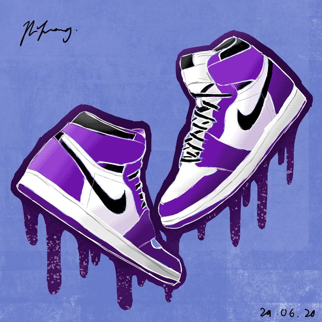 1080x1080 Drip Jordan's, me, digital, 2020, Phone