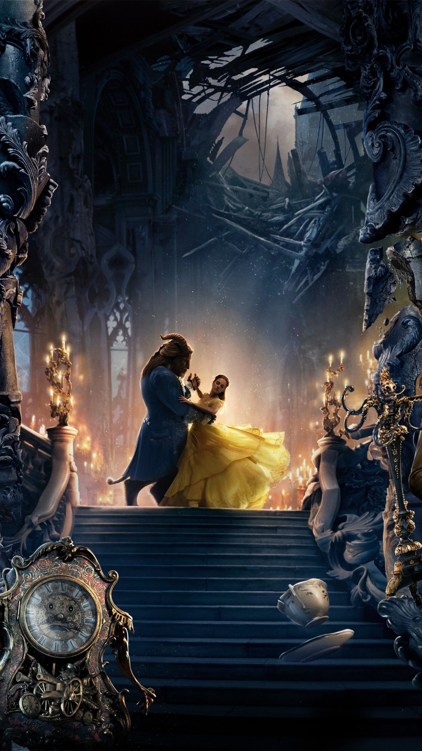 1440x2560 Beauty and the Beast Wallpaper Free Beauty and the Beast Background, Phone