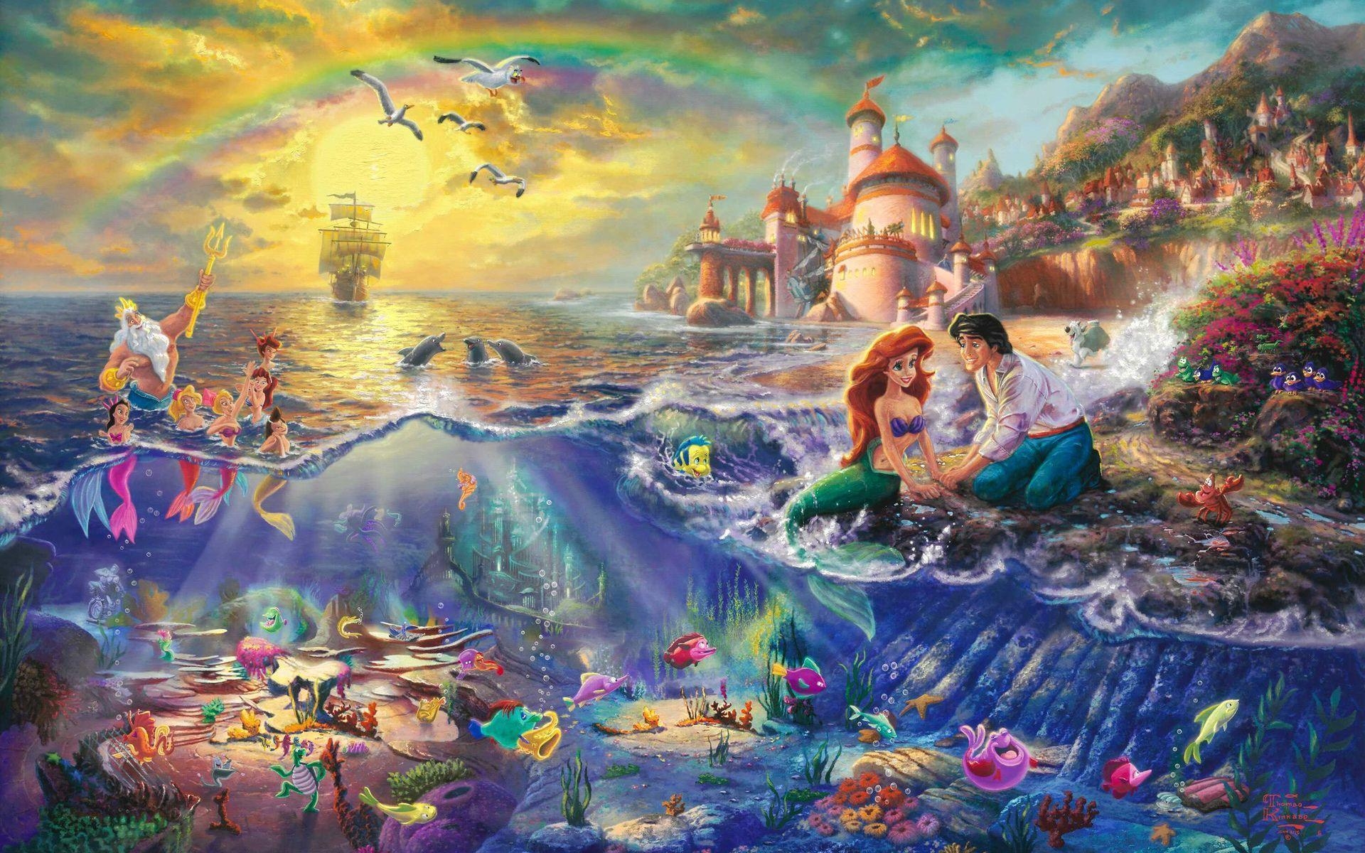 1920x1200 The Little Mermaid HD Wallpaper, Desktop