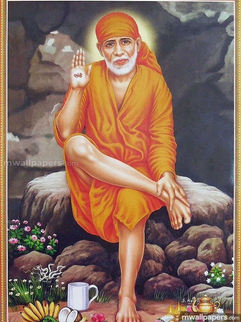 840x1120 Shirdi Sai Baba Image, HD Photo (1080p), Wallpaper (Android IPhone) (2020), Phone