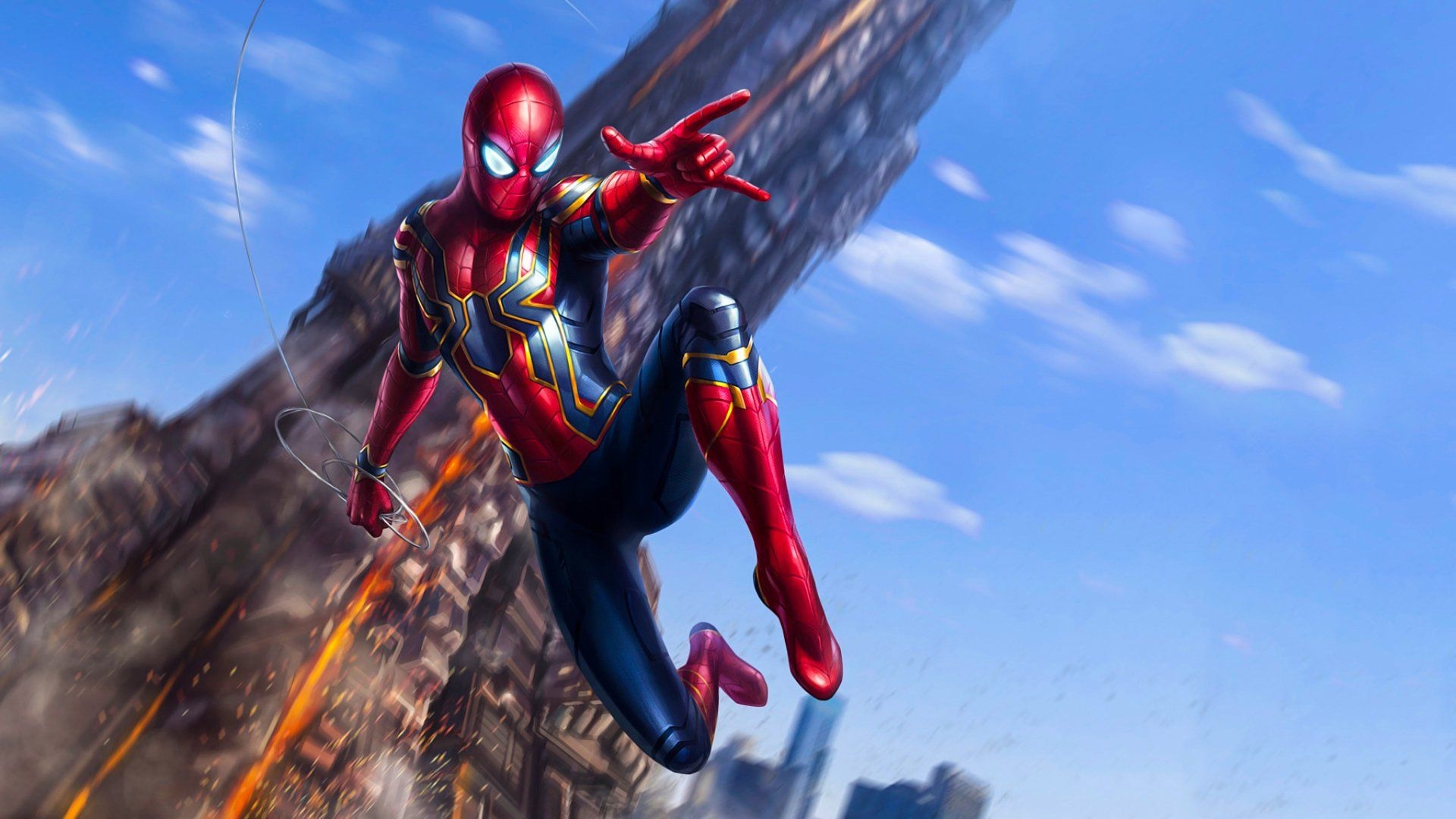 1920x1080 Iron Spider HD Wallpaper And Background Image, Desktop