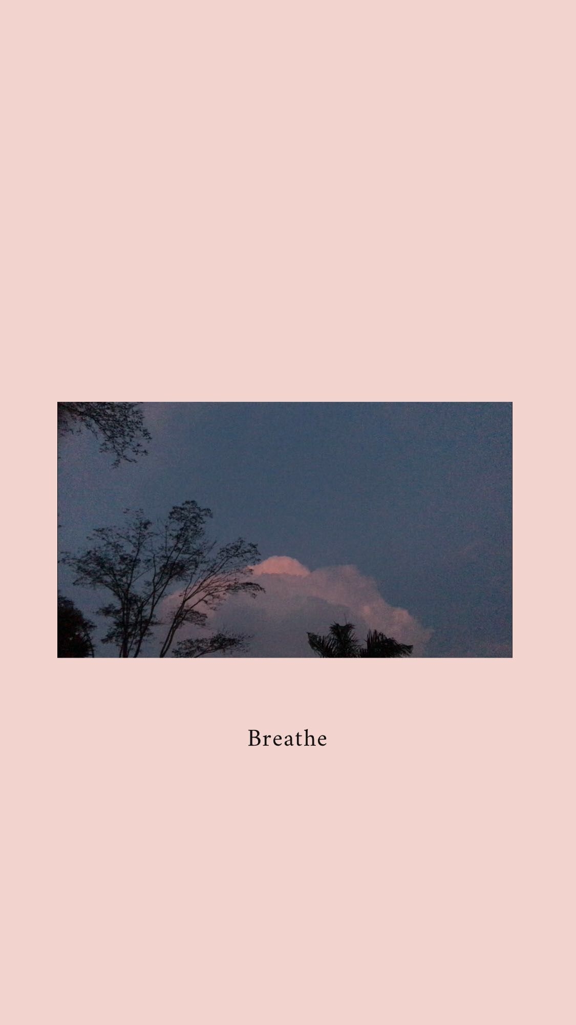 1130x2000 Free download Breathe cute aesthetic wallpaper in 2019 Tumblr, Phone