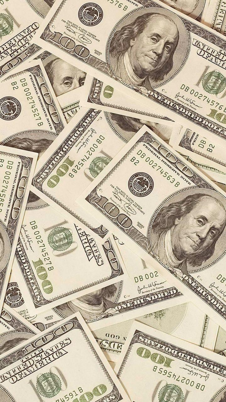 720x1280 Wallpaper money, dollars, bills, background, surface. Earn extra cash, Dollar money, Money picture, Phone