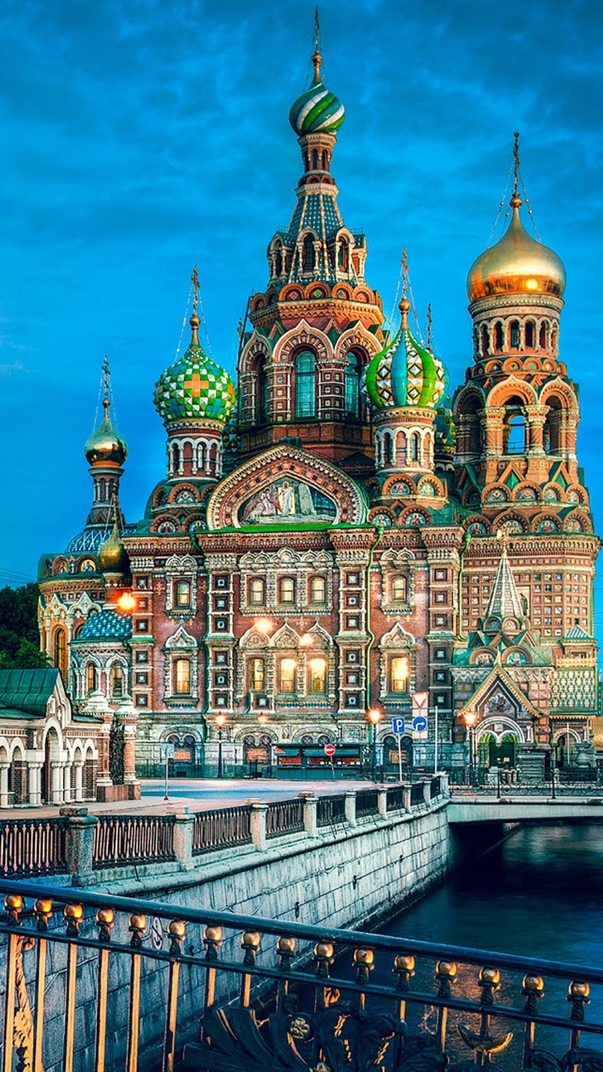 1250x2210 Russian Church Wallpaper for iPhone X, 6, Phone